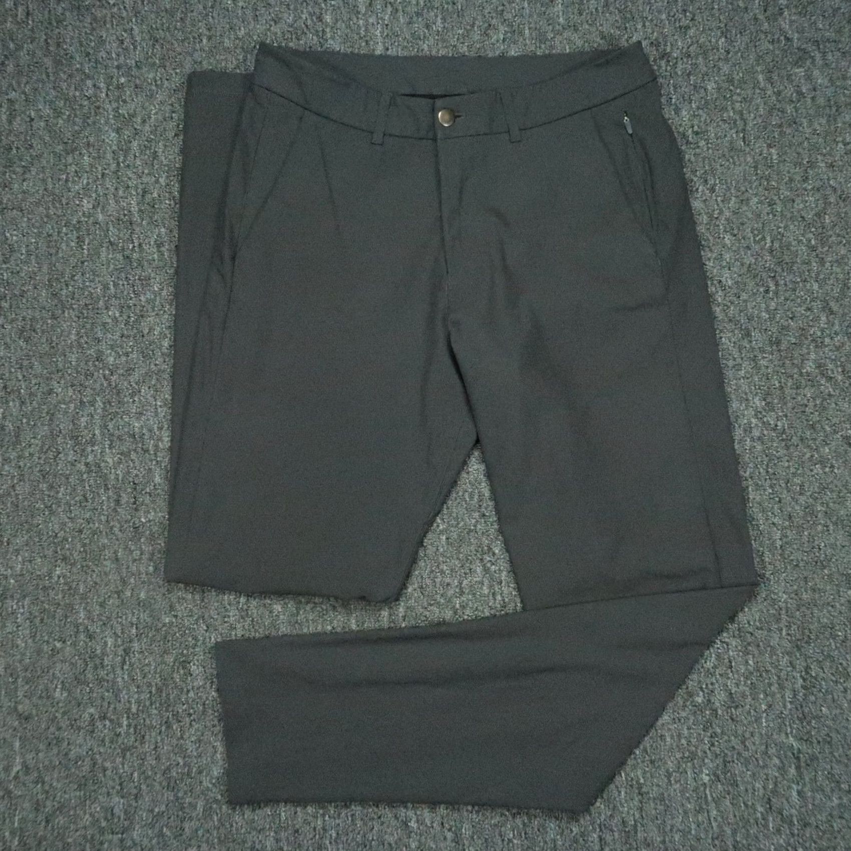 Lululemon Lululemon Pants Mens 30x32 Gray Commission Slim Zip Pocket Stretch Trouser - Chino, Business Casual, Workwear, Tie-dye not present Size US 30 / EU 46 - 2 Thumbnail