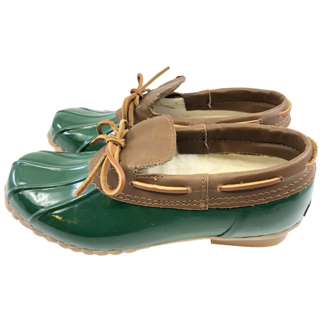Khombu Glossy Low Duck Boots W Steel Toe - Women's Size 8m in Green, Women's — image 2 of 6