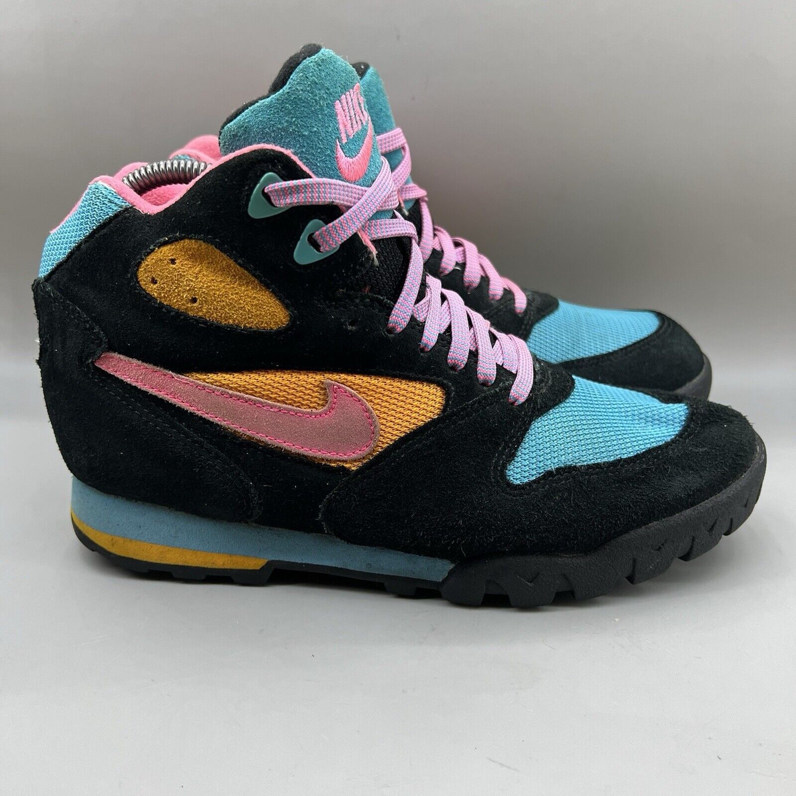 Nike Nike ACG Caldera Retro Sneakers Men Size 8 Blue Black Suede Size US 8 / EU 41 - 1 Thumbnail