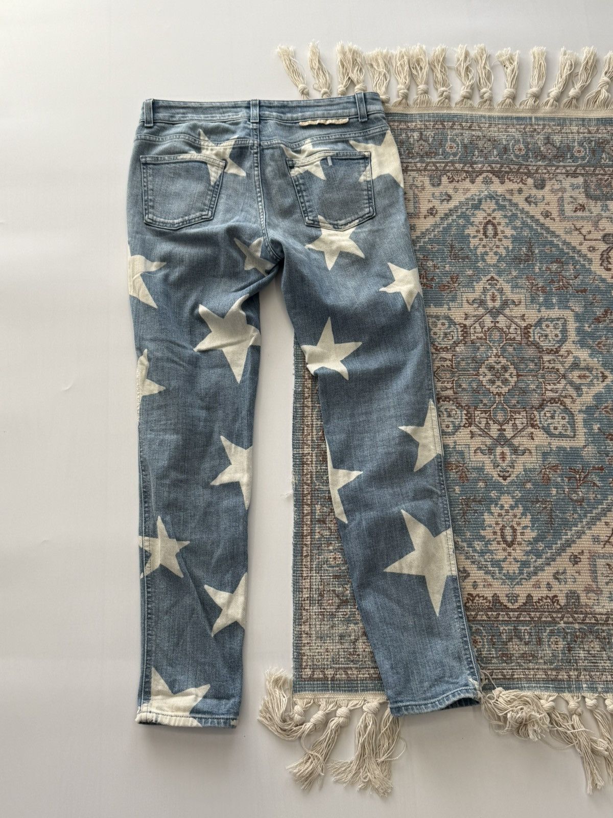 Stella McCartney Stella McCartney Star Print Jeans Size 27" / US 4 / IT 40 - 8 Thumbnail