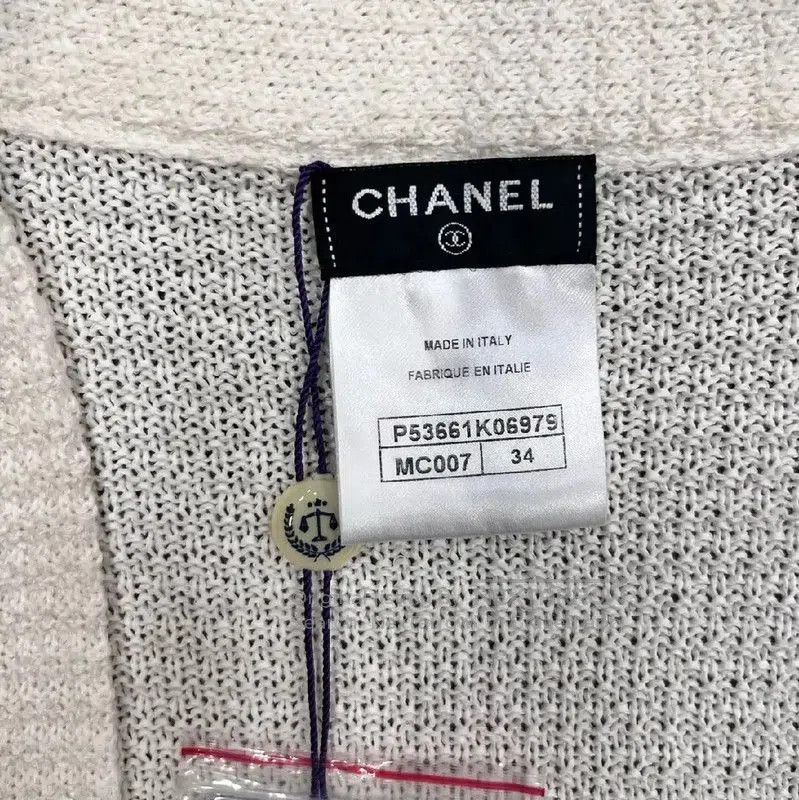 Chanel Chanel White Cardigan for Women . Size XS / US 0-2 / IT 36-38 - 4 Thumbnail