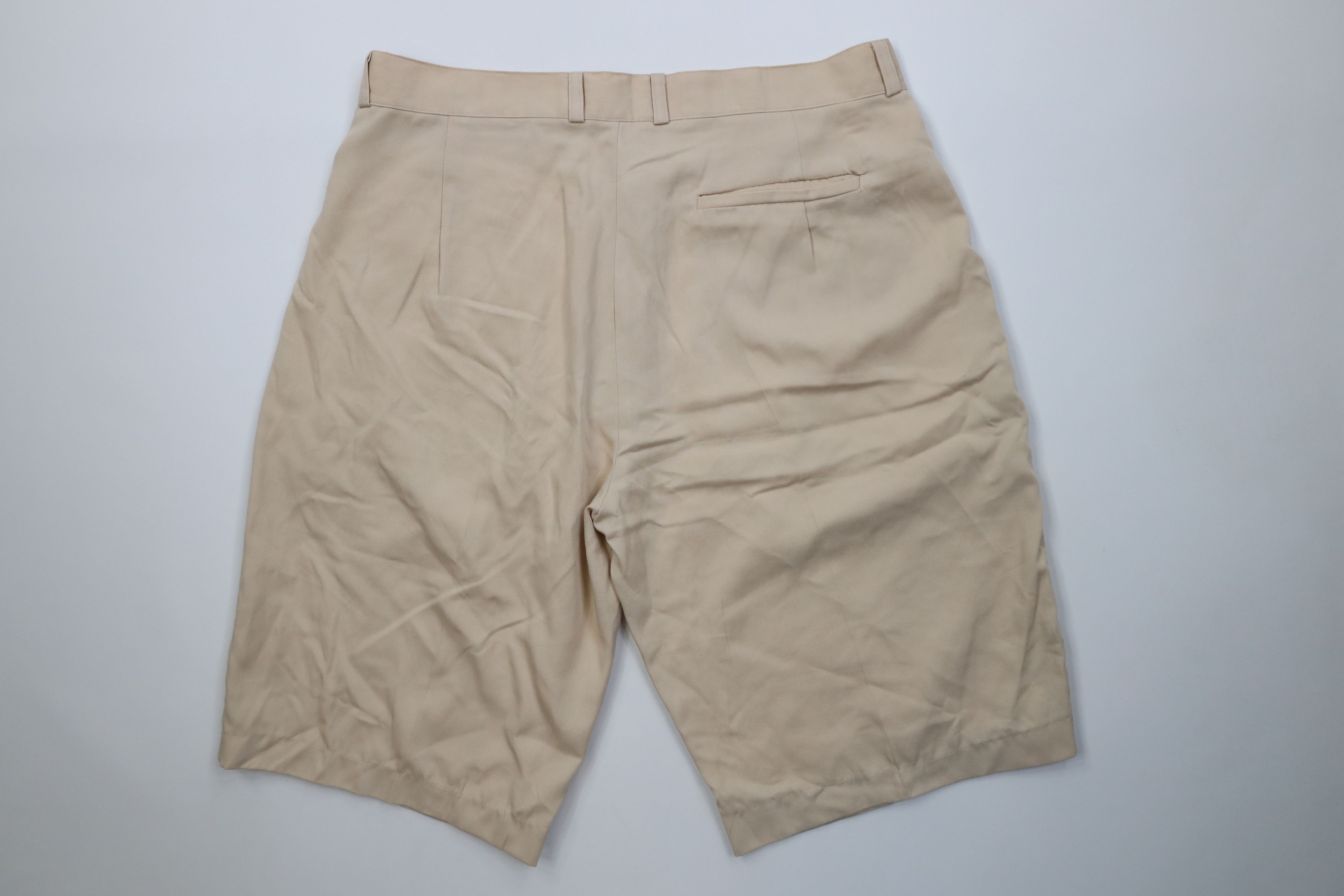 Vintage Deadstock Vintage 90s Streetwear Gabardine Chino Shorts USA Size US 38 / EU 54 - 10 Thumbnail
