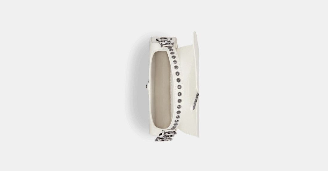 Dior o1w1db10125 Size: OS / Saddle Bag with Strap in White Size ONE SIZE - 3 Thumbnail