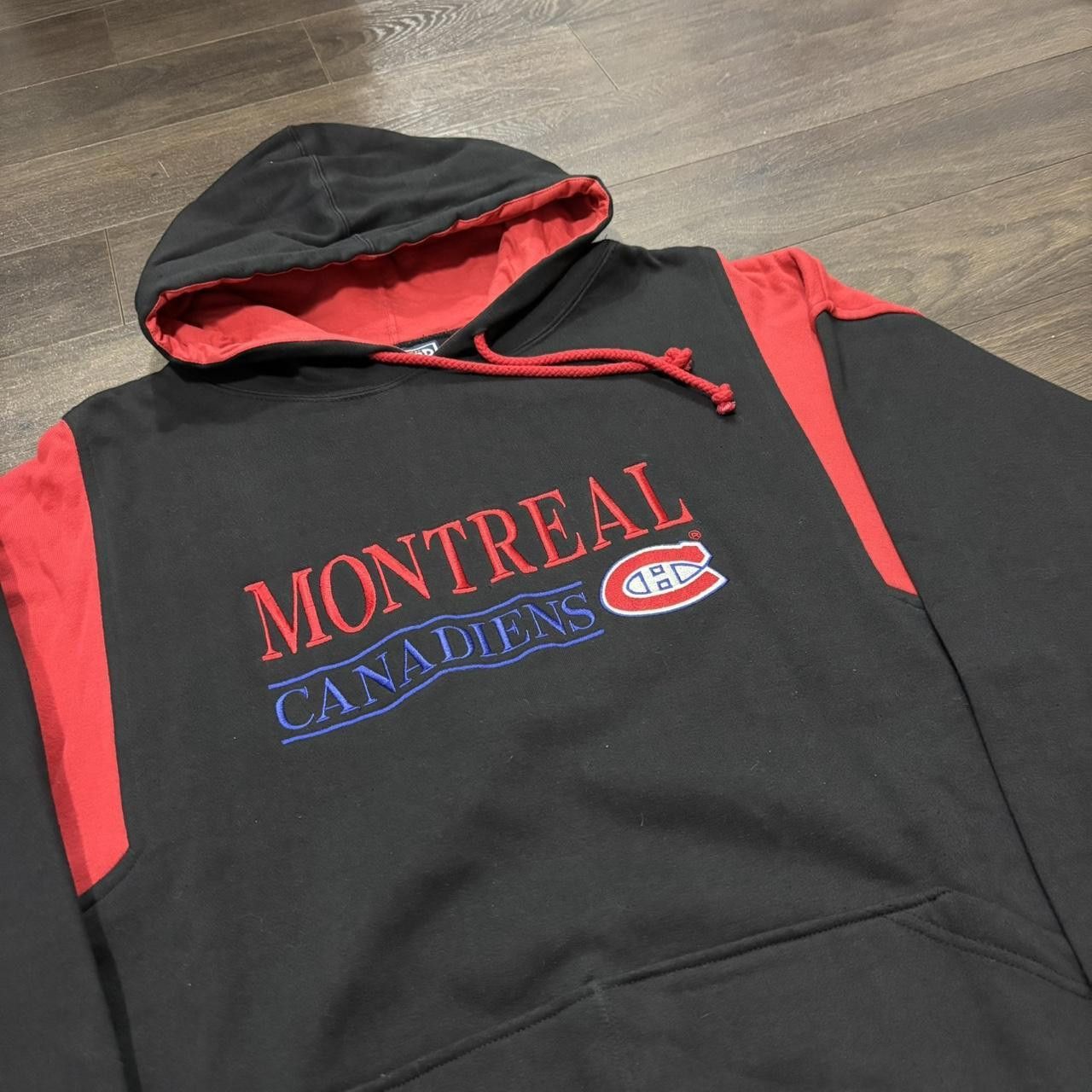Designer vintage Montreal Canadiens hoodie 90s XL Size US XL / EU 56 / 4 - 1 Thumbnail