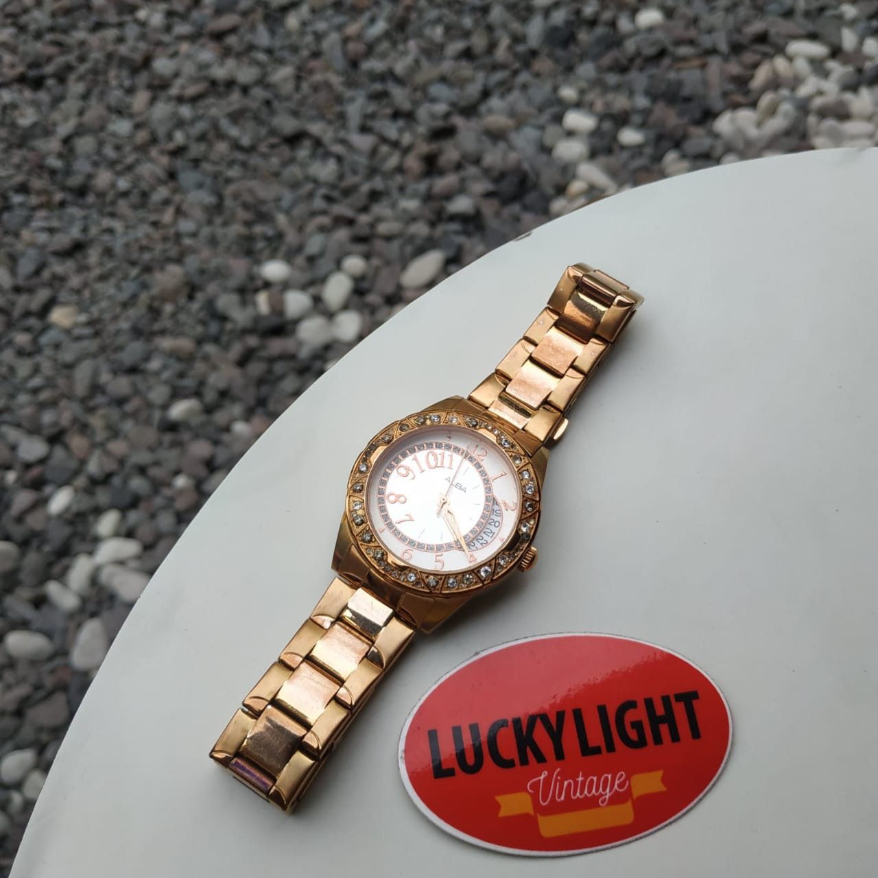 ALBA × Japanese Brand × Vintage Vintage watch alba gold Size ONE SIZE - 3 Thumbnail