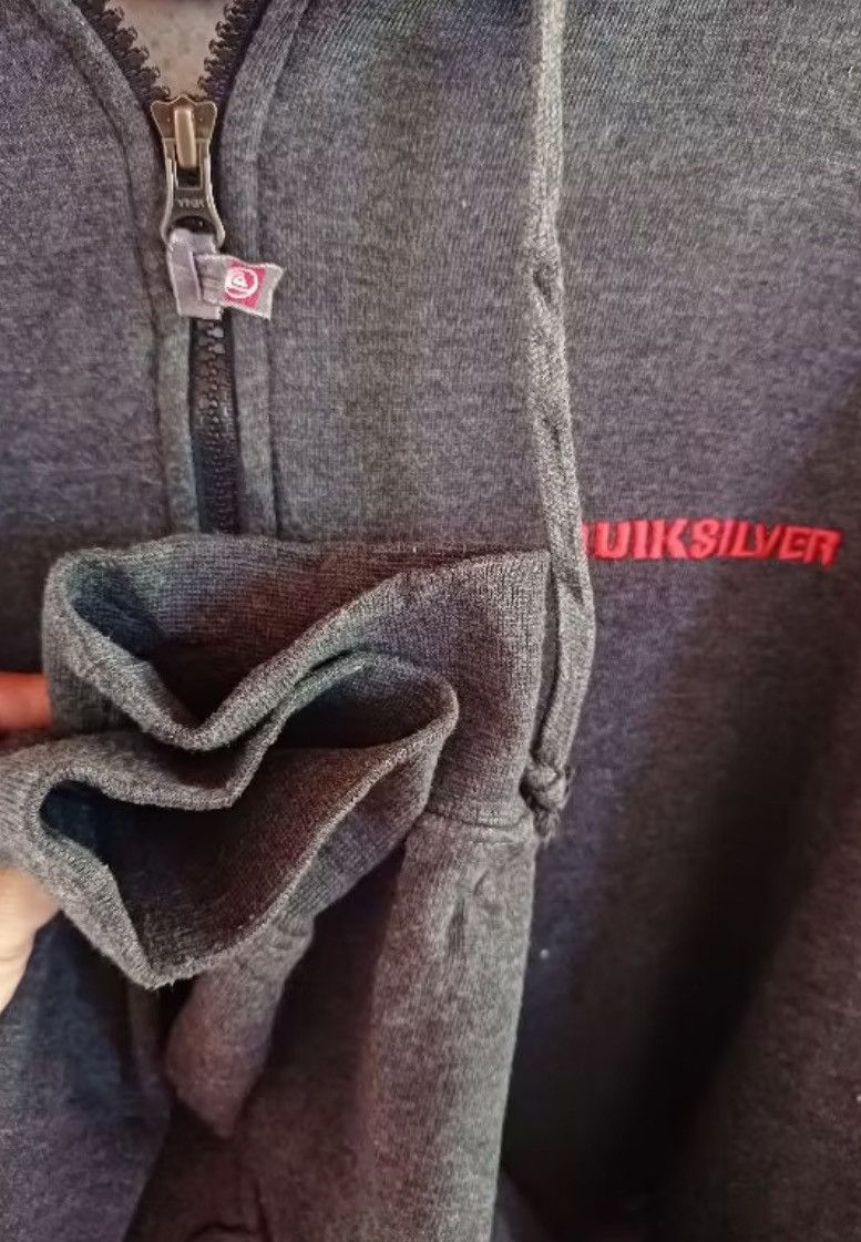 Quiksilver × Vintage Vintage Zip Hoodie Quick Silver Size US XL / EU 56 / 4 - 6 Thumbnail