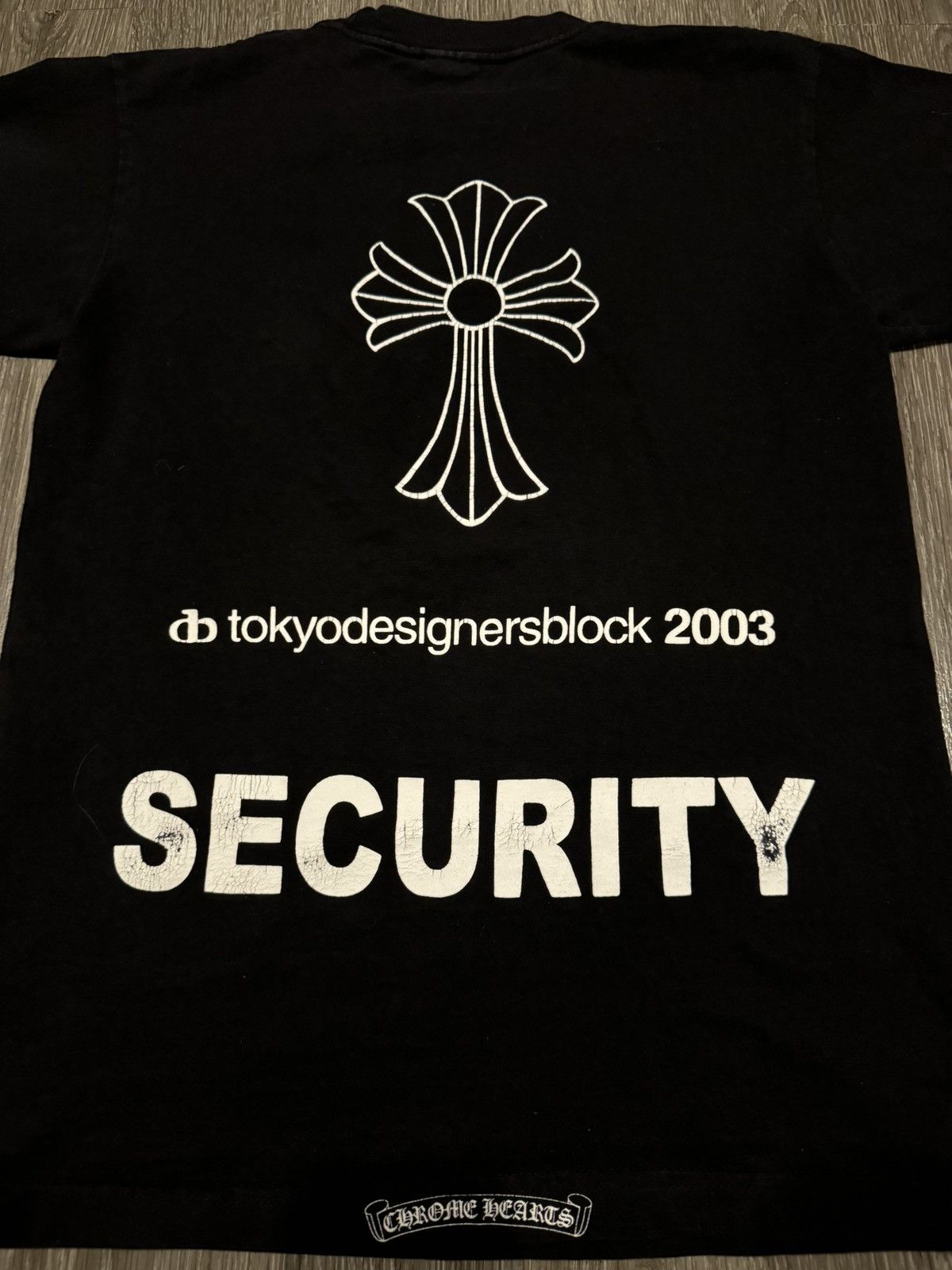 Chrome Hearts Chrome Hearts SECURITY 2003 Tokyo Designers Block Tee Size US M / EU 48-50 / 2 - 3 Thumbnail