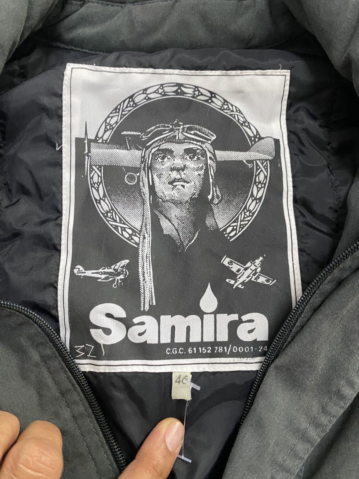 Japanese Brand Vintage samira flight jacket issey sport style Size US M / EU 48-50 / 2 - 6 Thumbnail