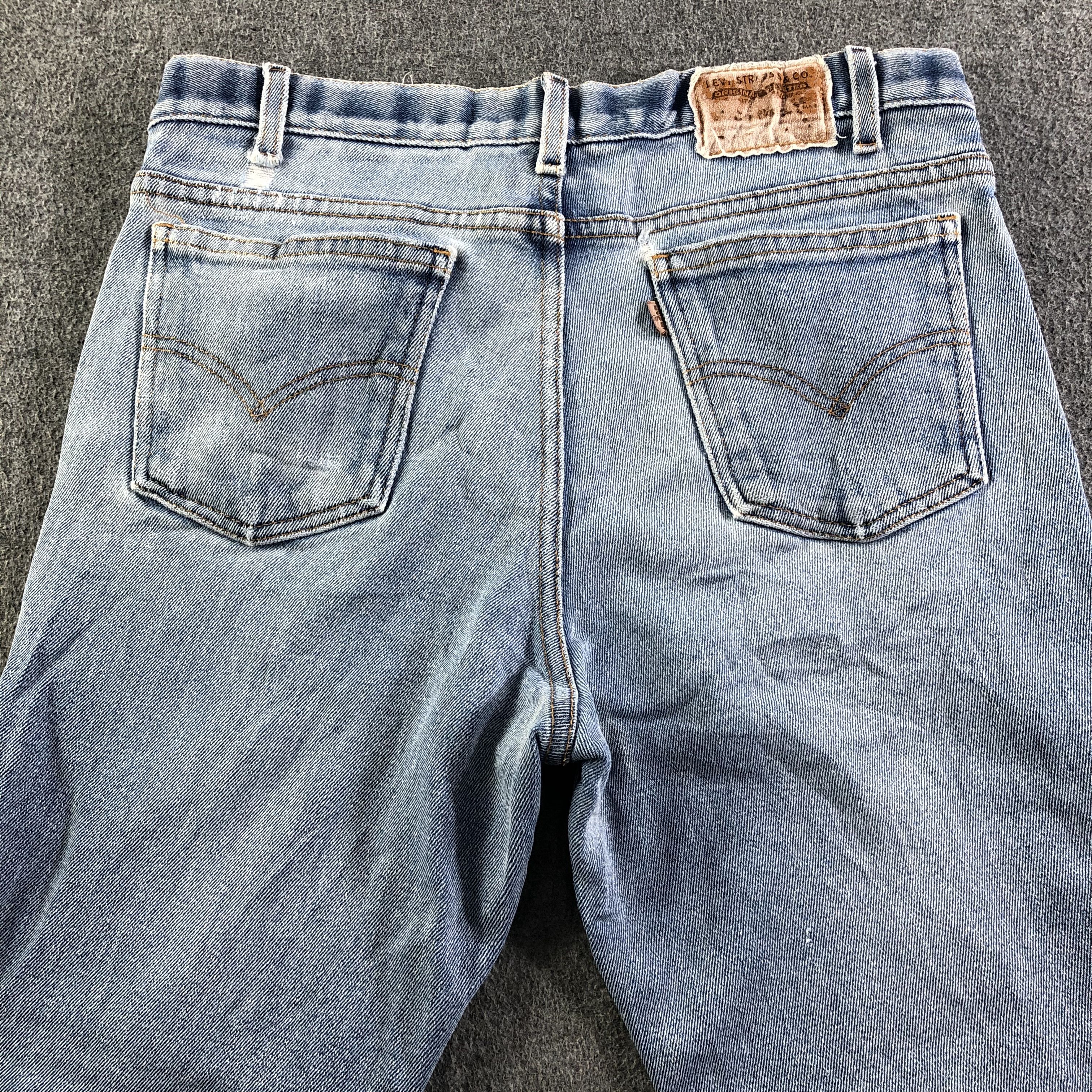 Levi's Vintage 90s Blue Wash Levis Jeans-J3240 Size US 32 / EU 48 - 4 Thumbnail