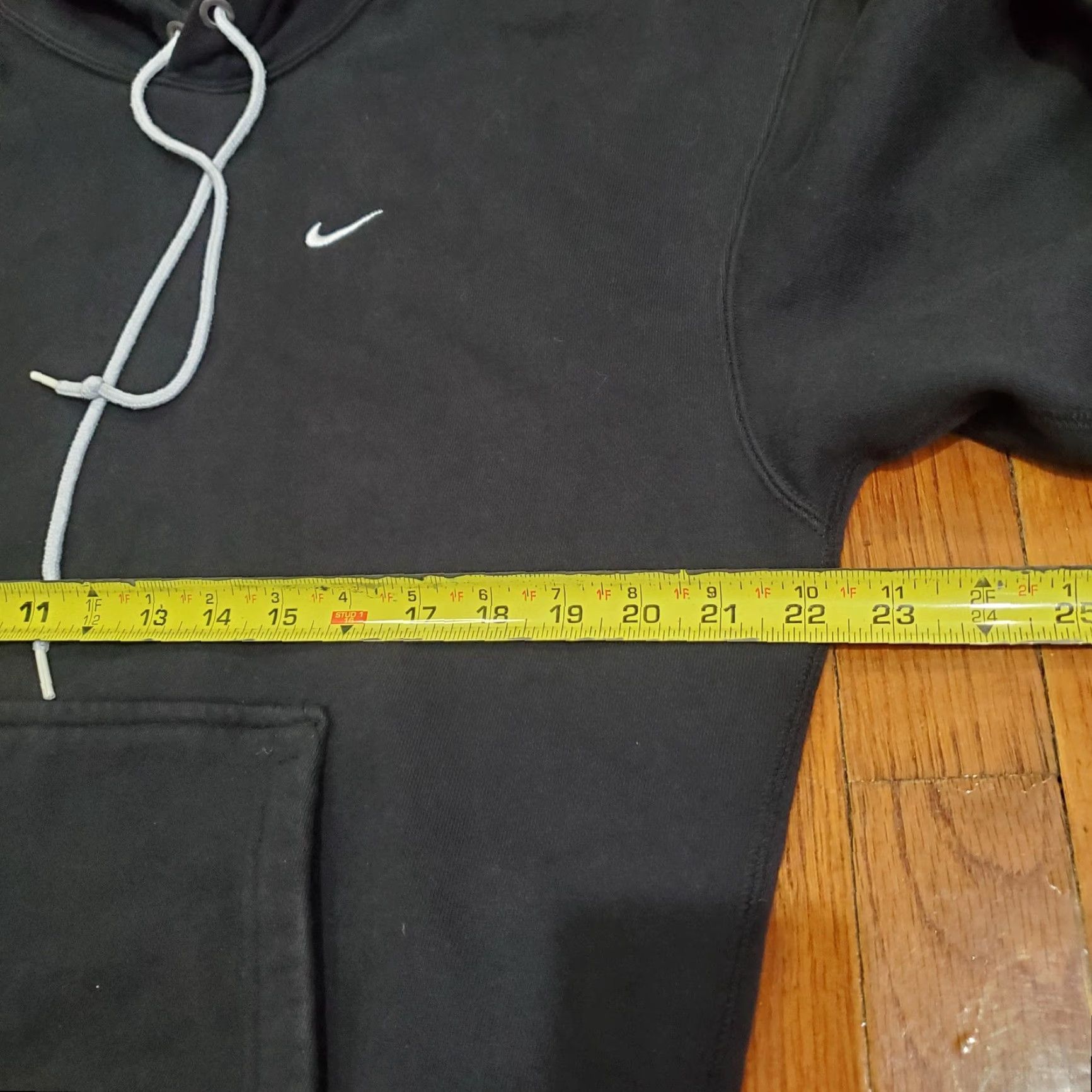 Nike Nike Club Fleece Hoodie Sweatshirt Mens Small Black Swoosh Logo Pullover Size US S / EU 44-46 / 1 - 7 Thumbnail