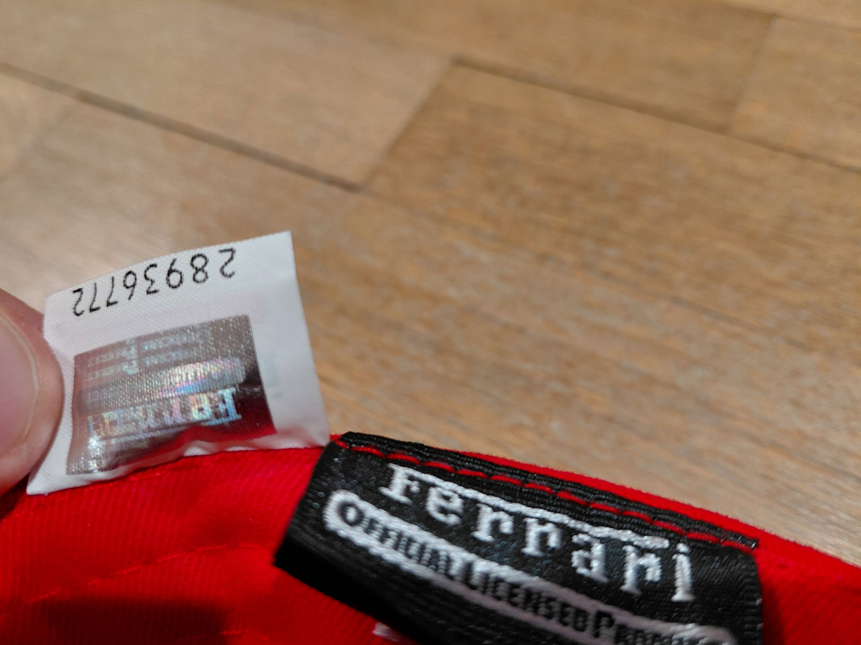 Ferrari Ferrari Logo Baseball Cap F1 One Size Metal Snapback Hat Size ONE SIZE - 7 Thumbnail