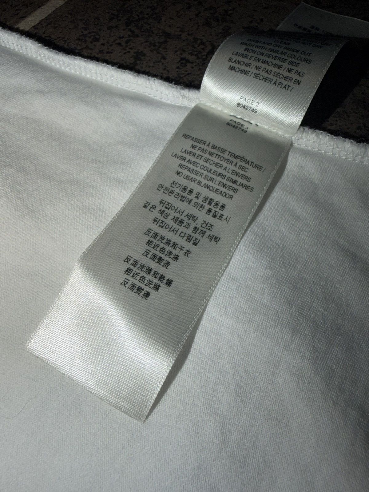 Burberry Burberry Abel Coordinates Logo Tee White Size US L / EU 52-54 / 3 - 6 Thumbnail