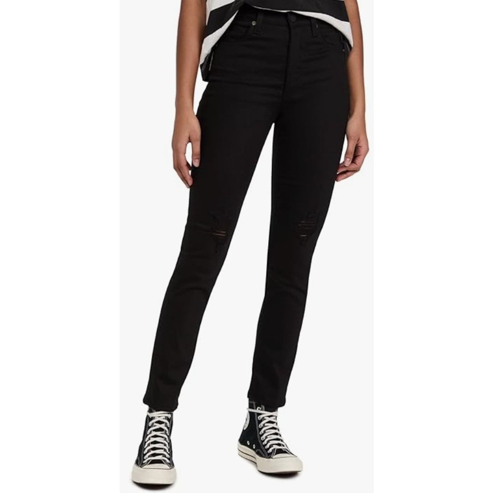 AG Adriano Goldschmied Women's Alexis Slim Jeans Black 29