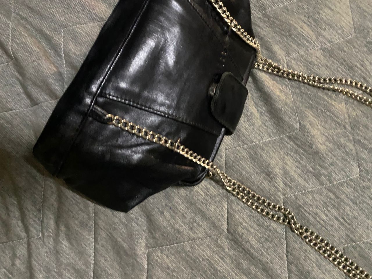 Japanese Brand × Tricot Comme des Garcons × Vintage Vintage tricot Comme des garçons chains shoulder bag Size ONE SIZE - 21 Thumbnail