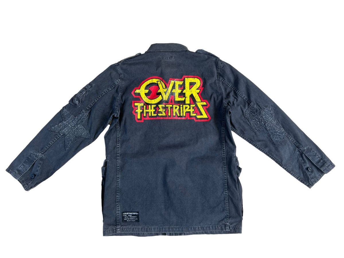 OVER THE STRiPES Vintage OverTheStripes Japan Ozzy Artwork Fade Black Jacket Size US L / EU 52-54 / 3 - 1 Thumbnail