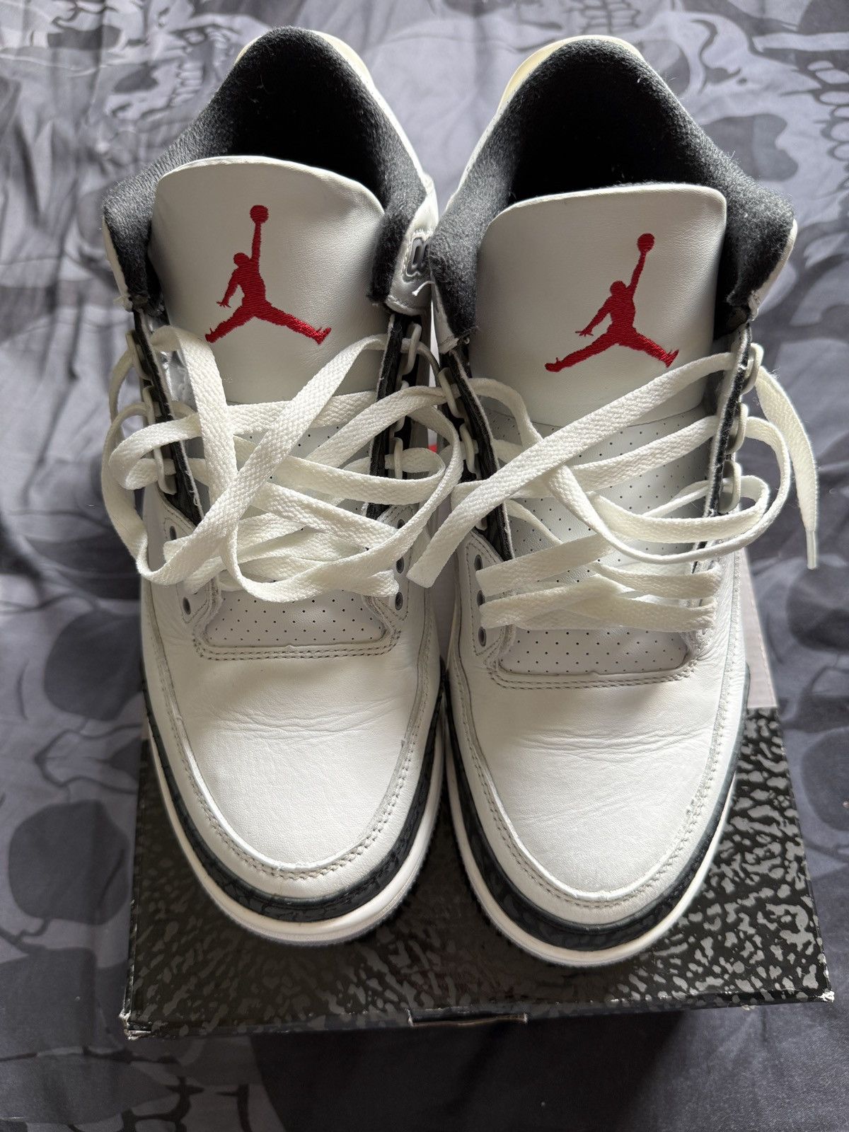 Jordan Brand Cement grey jordan 3 Size US 10 / EU 43 - 3 Thumbnail