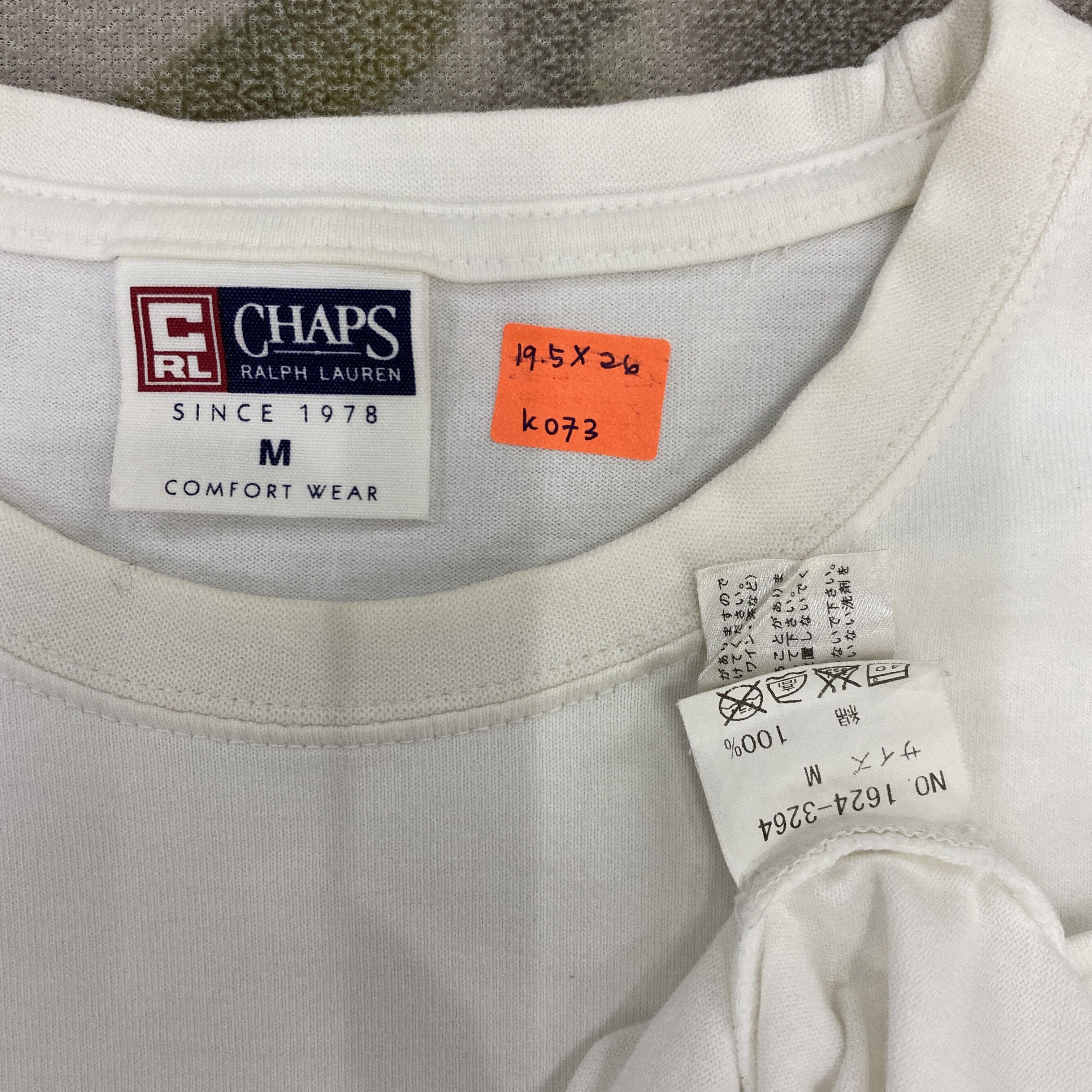 Chaps Ralph Lauren Button Art Chaps Ralph Lauren 1978 Tshirt - K073 Size US M / EU 48-50 / 2 - 4 Thumbnail