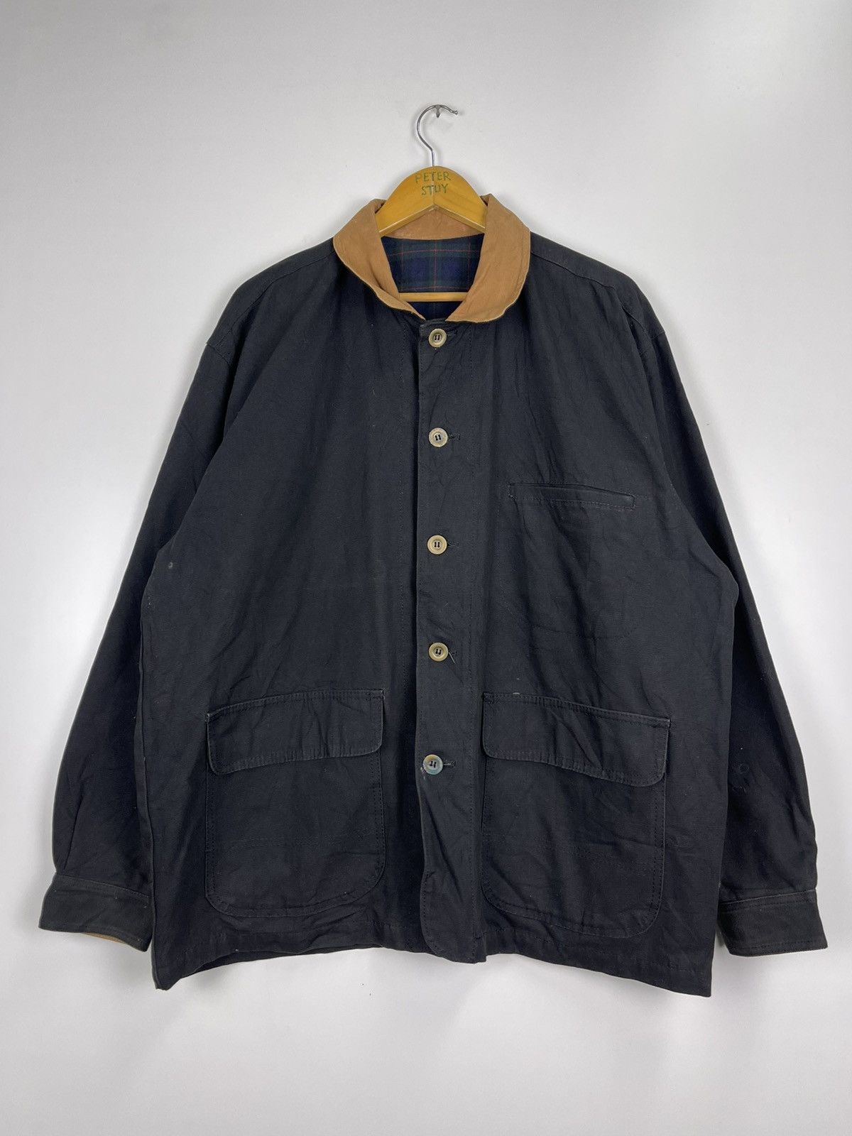 Vintage Vintage Unbranded Cotton Jacket Size US L / EU 52-54 / 3 - 2 Thumbnail