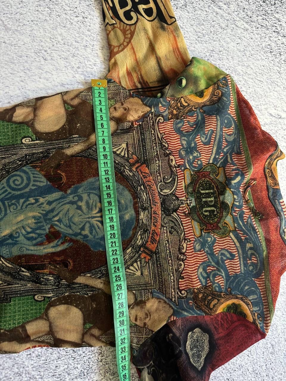 Jean Paul Gaultier Very Rare! Jean Paul Gaultier Ss96 Collage Mesh Shirt Size S Size S / US 4 / IT 40 - 19 Thumbnail