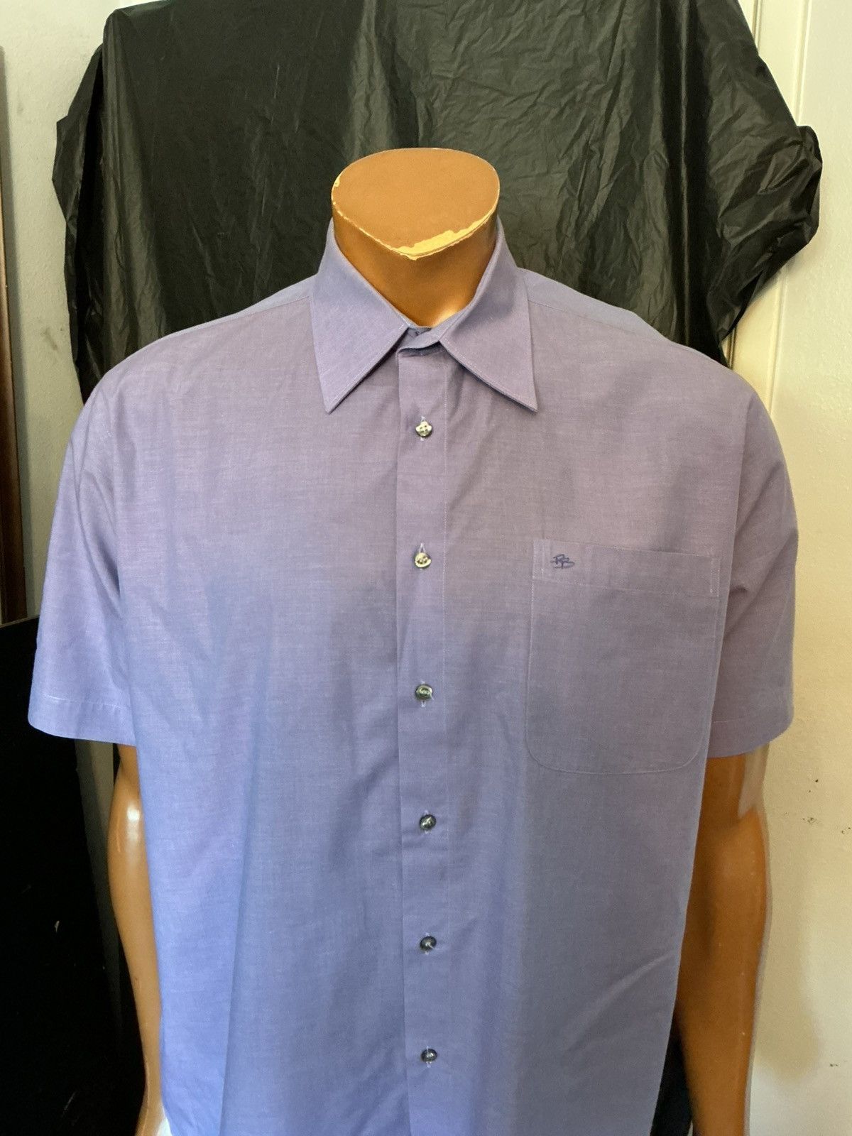 Pierre Balmain Vintage Pierre Balmain Paris Embroidered PB Button Shirt Size US M / EU 48-50 / 2 - 11 Thumbnail