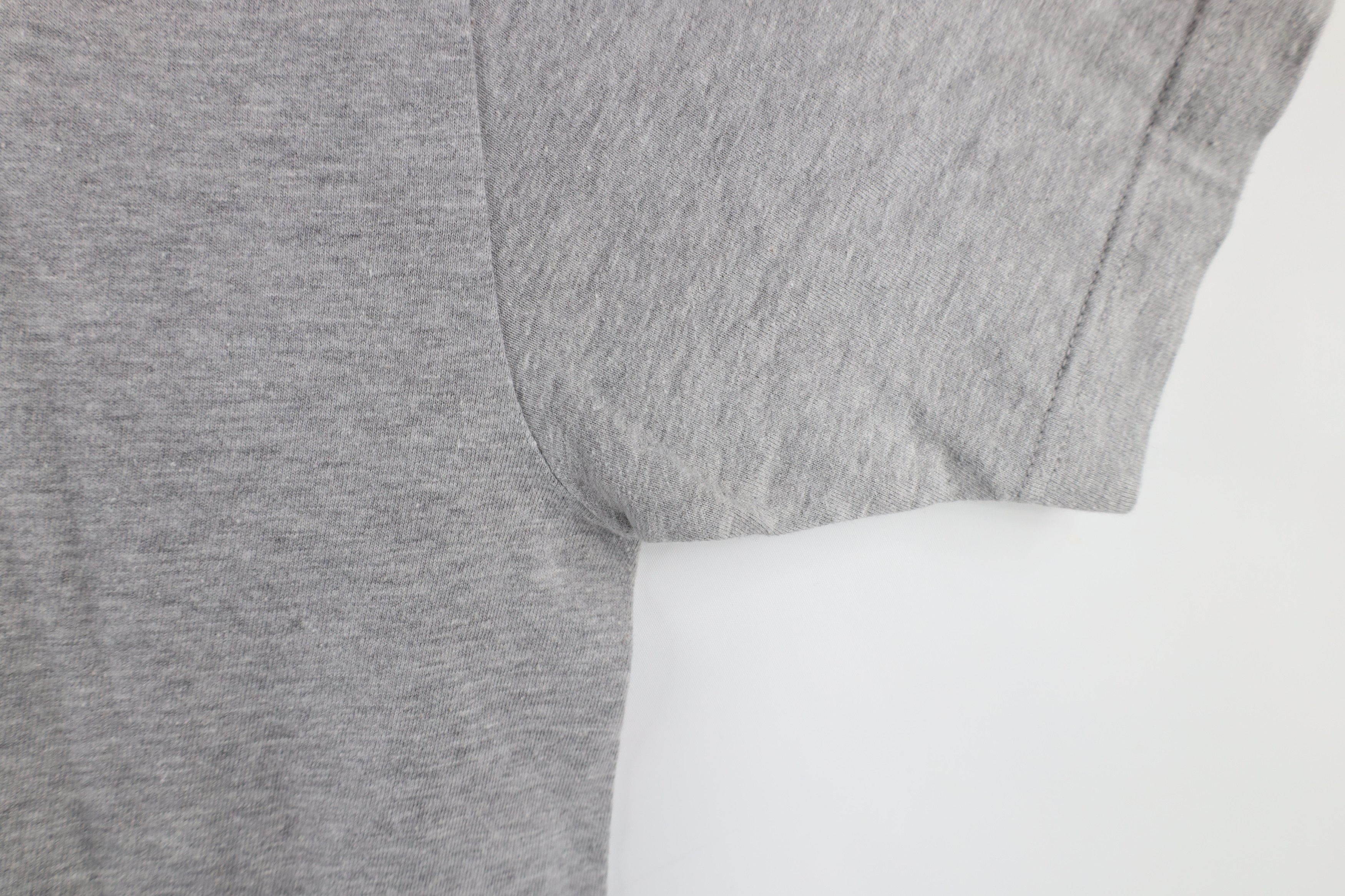Tommy Hilfiger × Vintage Vintage 90s Tommy Hilfiger Spell Out Baggy Fit T-Shirt Gray Size US L / EU 52-54 / 3 - 7 Thumbnail