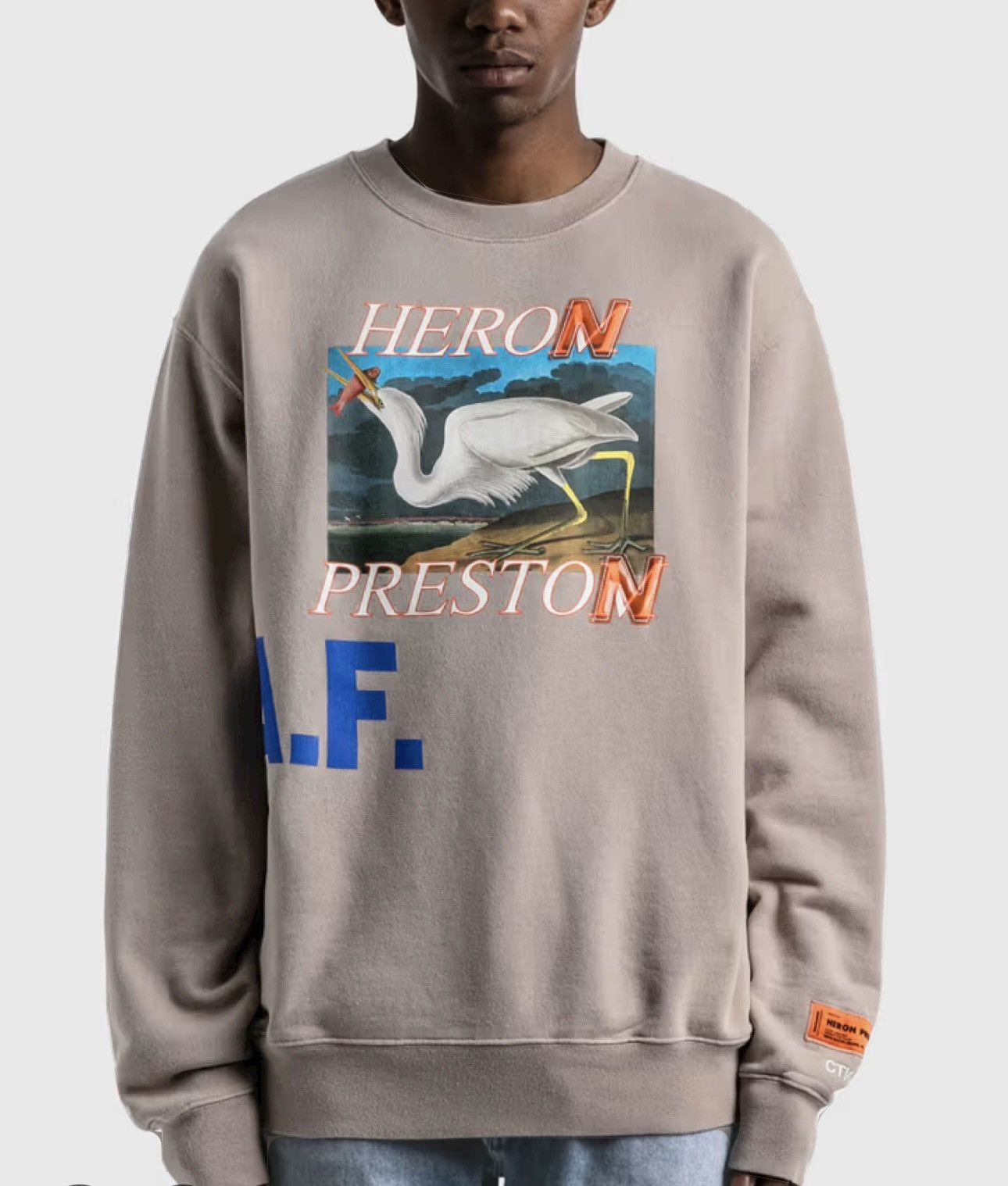 Heron Preston Heron Preston AF Crewneck Size US M / EU 48-50 / 2 - 1 Thumbnail