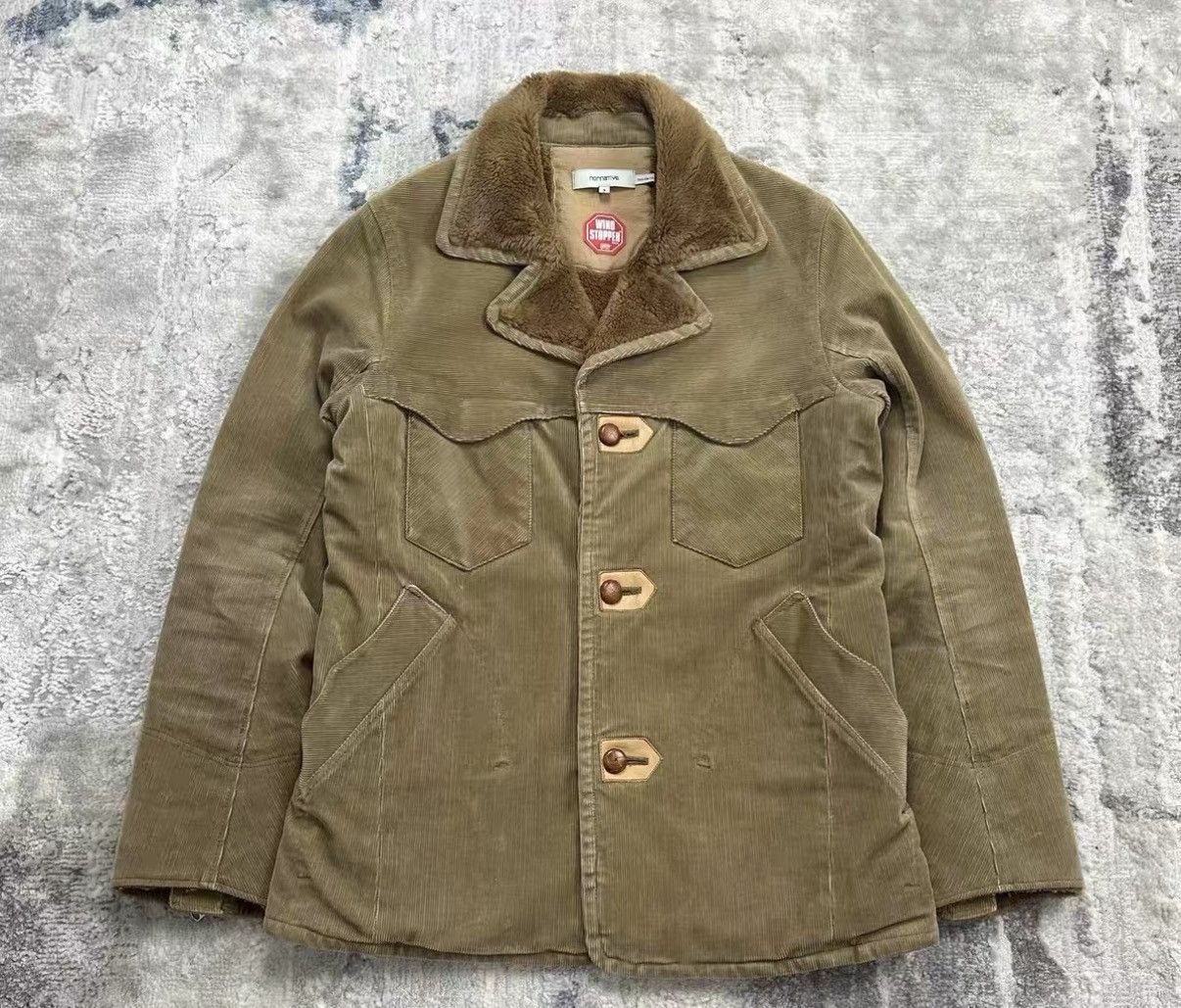 Nonnative NONNATIVE WINDSTOPPER 2L Corduroy Vintage Hunting Jacket J16 Size US XS / EU 42 / 0 - 1 Thumbnail