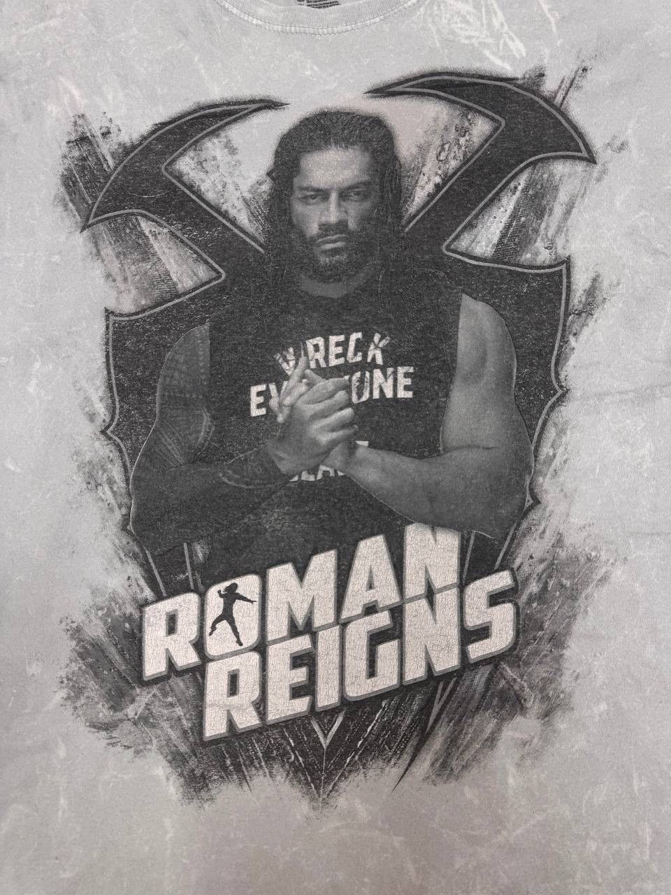 WWE WWE Roman Reigns Men T Shirt Grey Size XL Size US XL / EU 56 / 4 - 5 Thumbnail