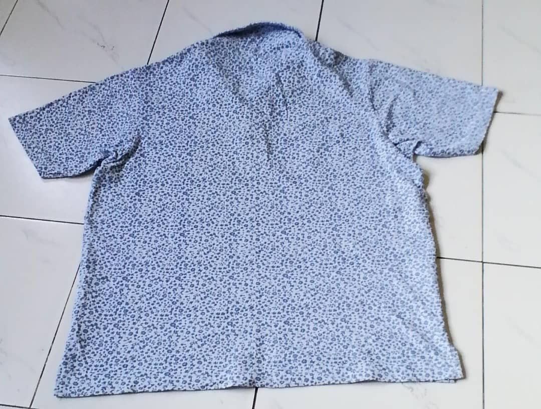 Vintage blue white Japanese Brand Topvalu Plaid polo Shirt knit Size US M / EU 48-50 / 2 - 2 Thumbnail