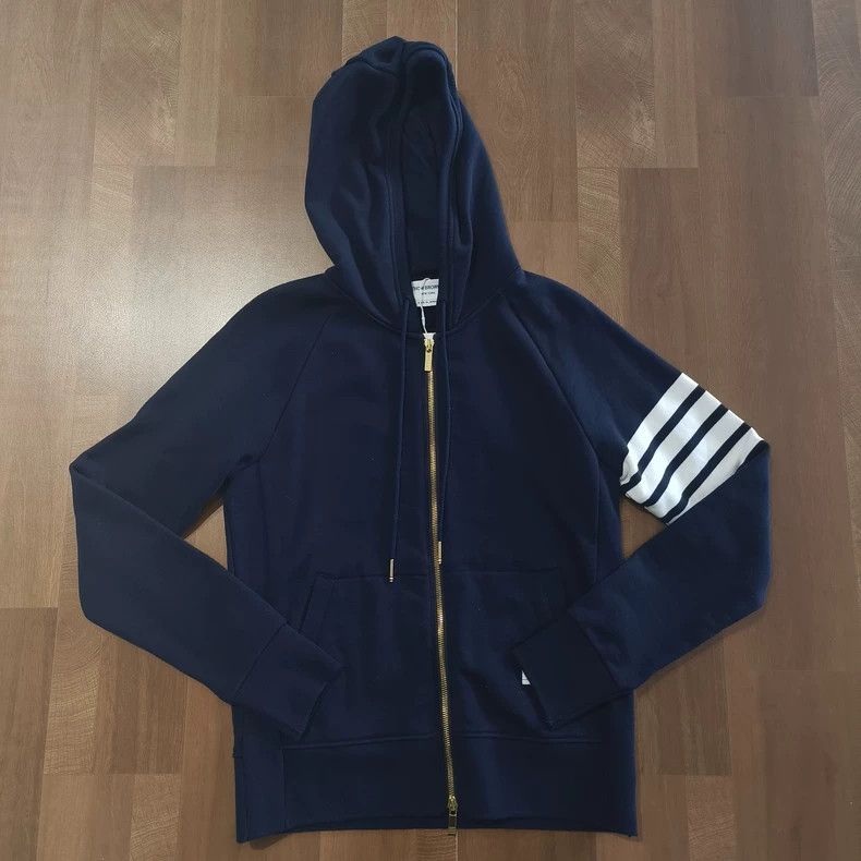 Thom Browne Thom Browne size46 Classic hooded hoodie Size US S / EU 44-46 / 1 - 1 Thumbnail