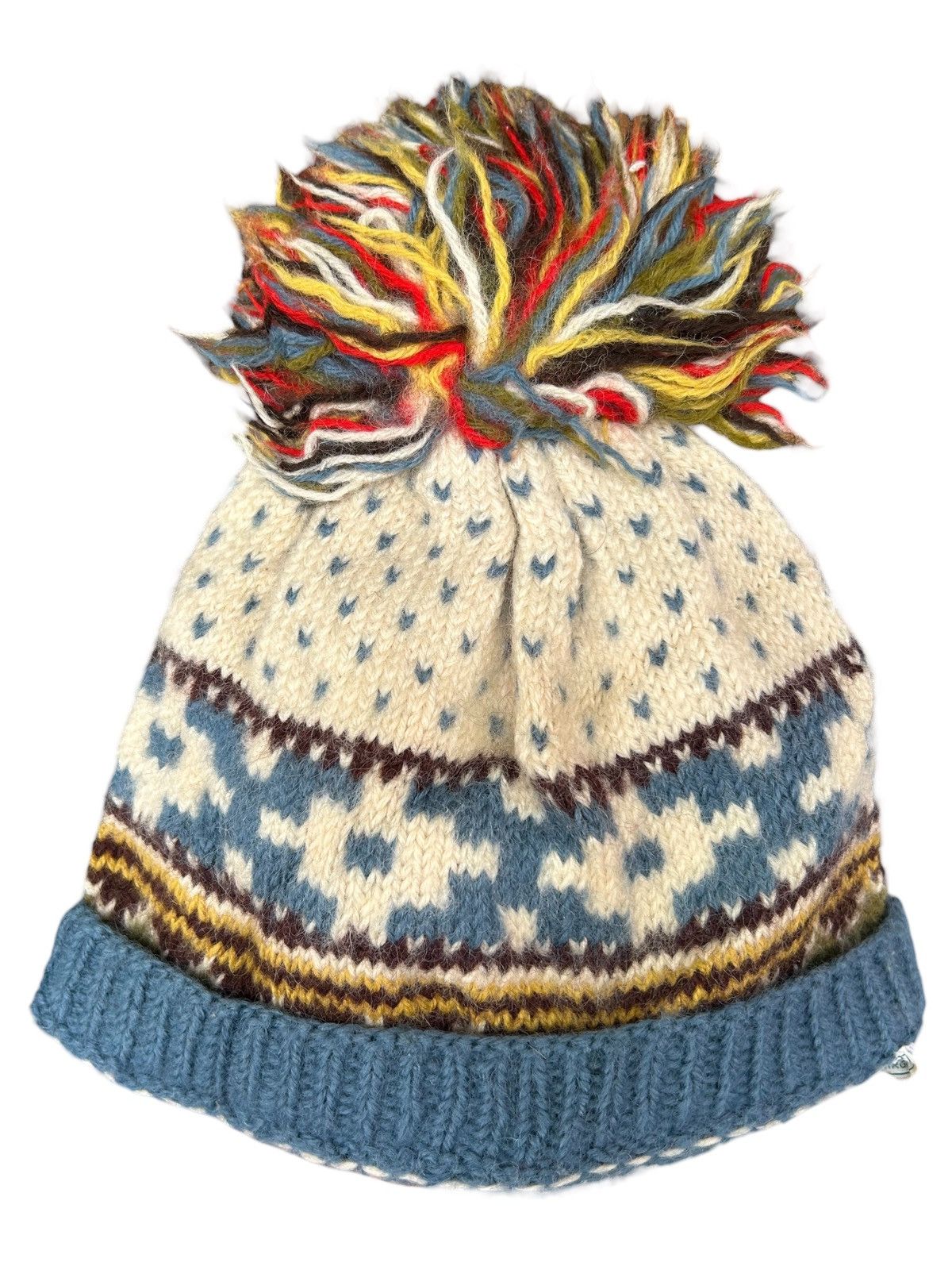 Kapital Vintage Crochet Knitted Wool Beanie Hats Size ONE SIZE - 1 Thumbnail