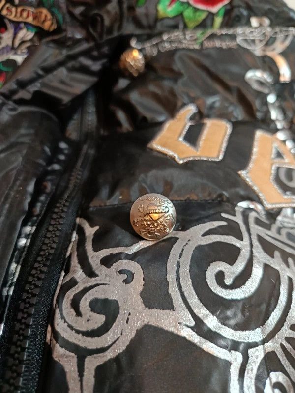 Ed Hardy Vintage 2000s Ed Hardy Snow Puffer Vest Down Jacket Size S / US 4 / IT 40 - 10 Thumbnail