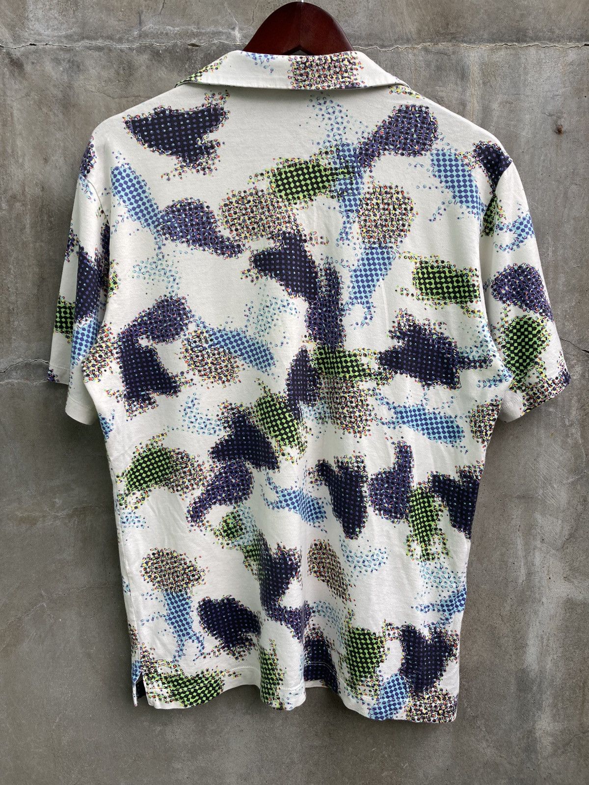 Issey Miyake Printed Polo Shirt Size US M / EU 48-50 / 2 - 4 Thumbnail