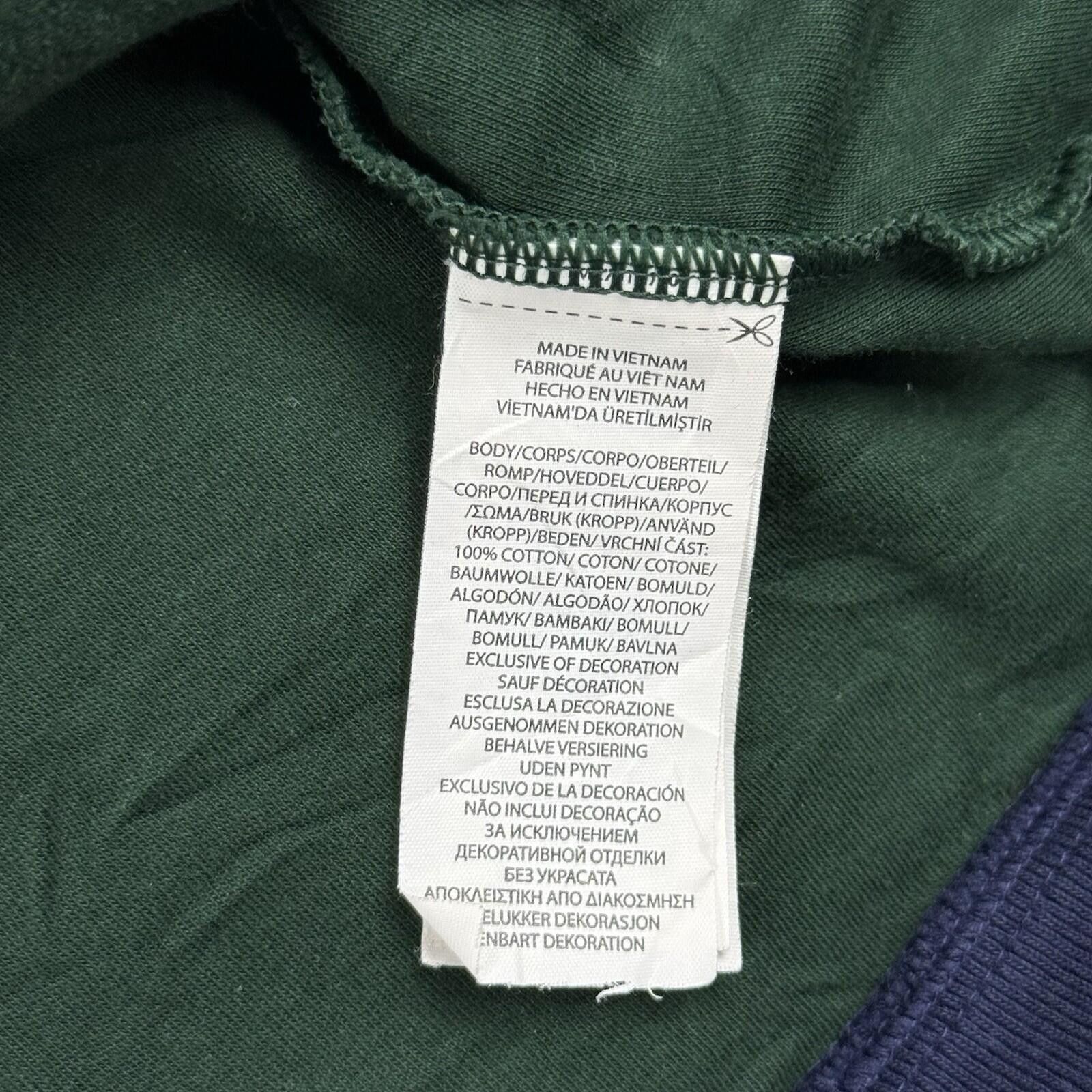 Polo Ralph Lauren Polo Ralph Lauren Big Size Track Jacket 3XB Green Navy Size US XXL / EU 58 / 5 - 5 Thumbnail