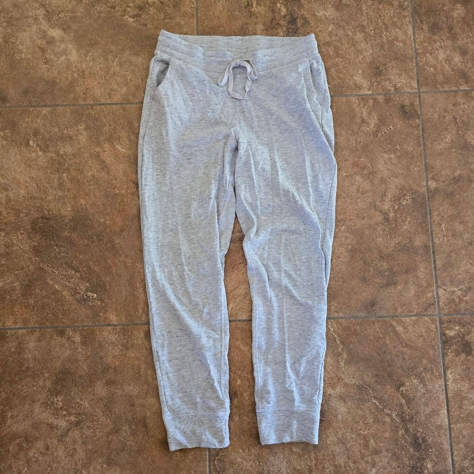 Champion Grey Heathered | CHAMPION | Banded Sweats Size 30" / US 8 / IT 44 - 1 Thumbnail