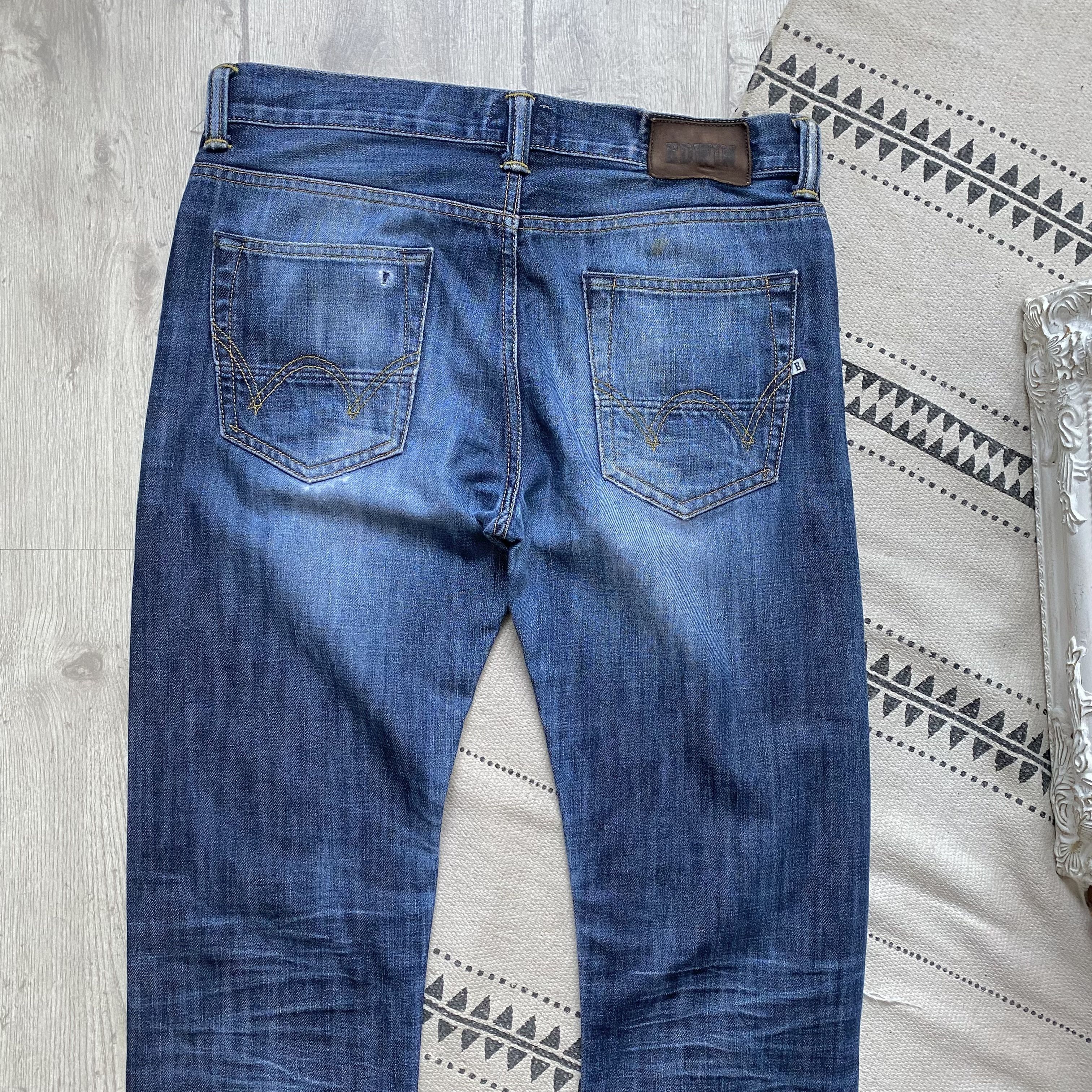 Edwin Vintage Edwin Distressed jeans denim pants Slim ED 80 Size US 30 / EU 46 - 10 Thumbnail