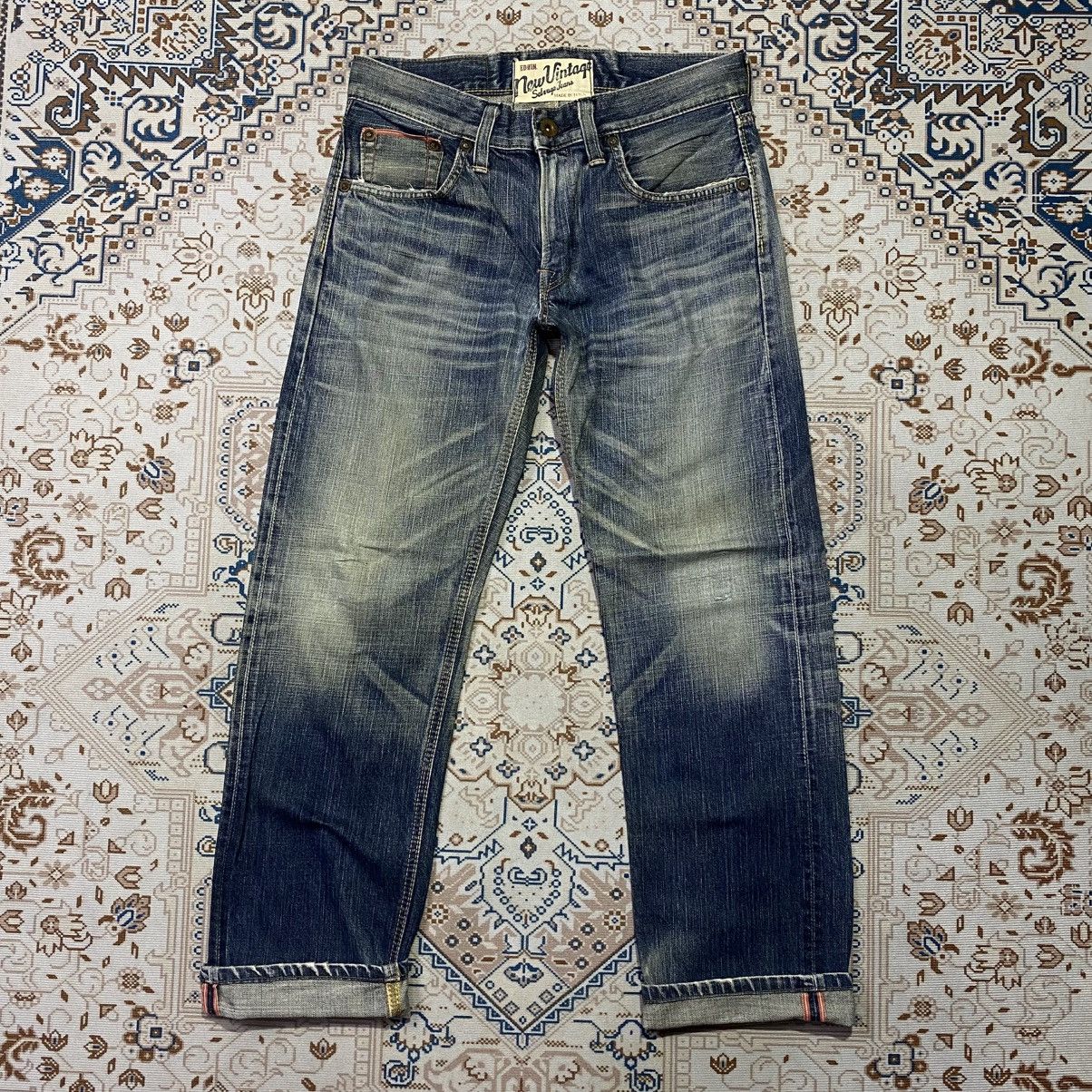 Edwin × Japanese Brand 2000s Y2K Edwin Vintage Selvedge Jeans Size US 30 / EU 46 - 2 Thumbnail