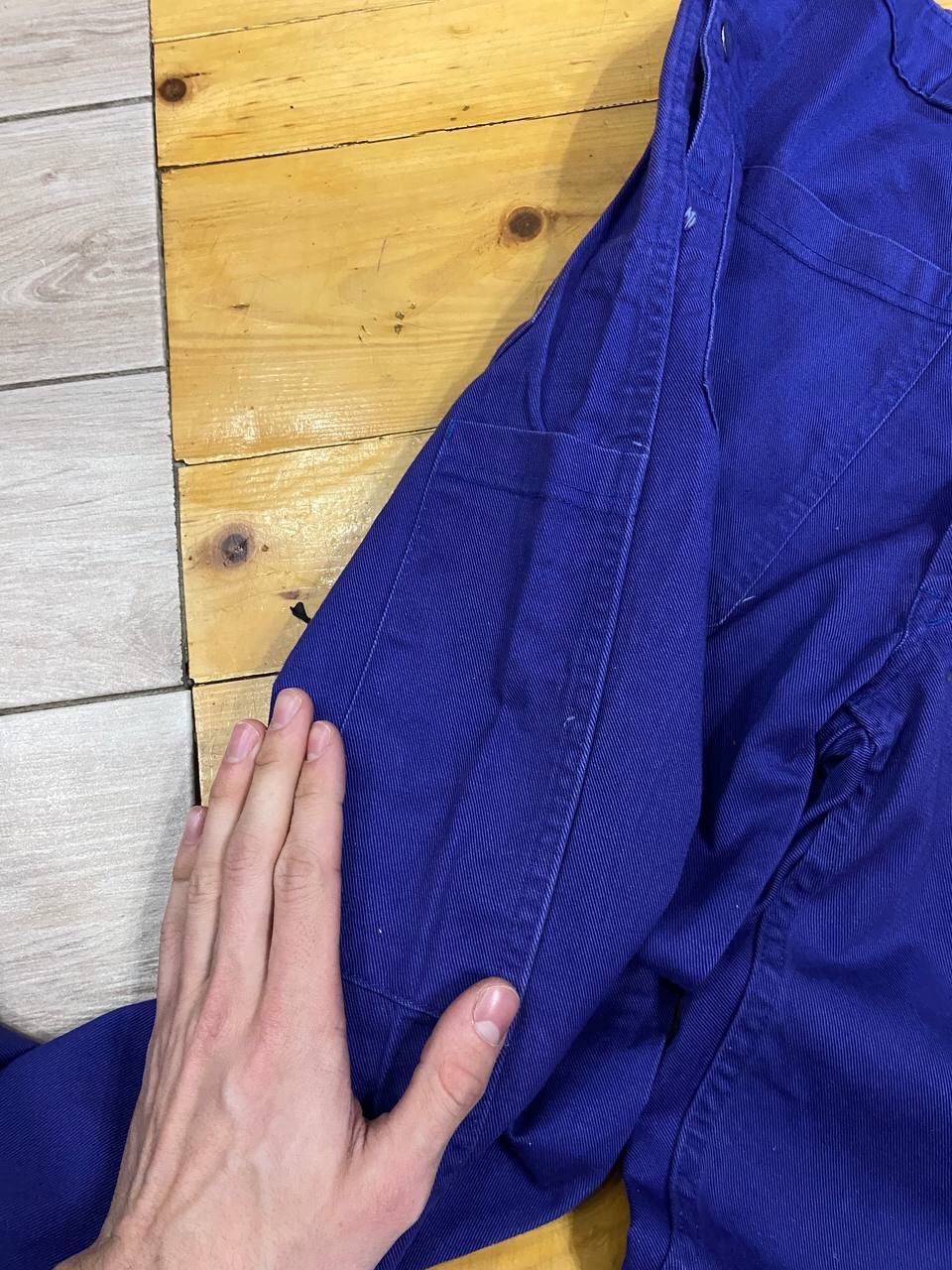 Le Laboureur Vintage French Workwear Washed Blue Front Pochets Pants Size US 33 - 13 Thumbnail