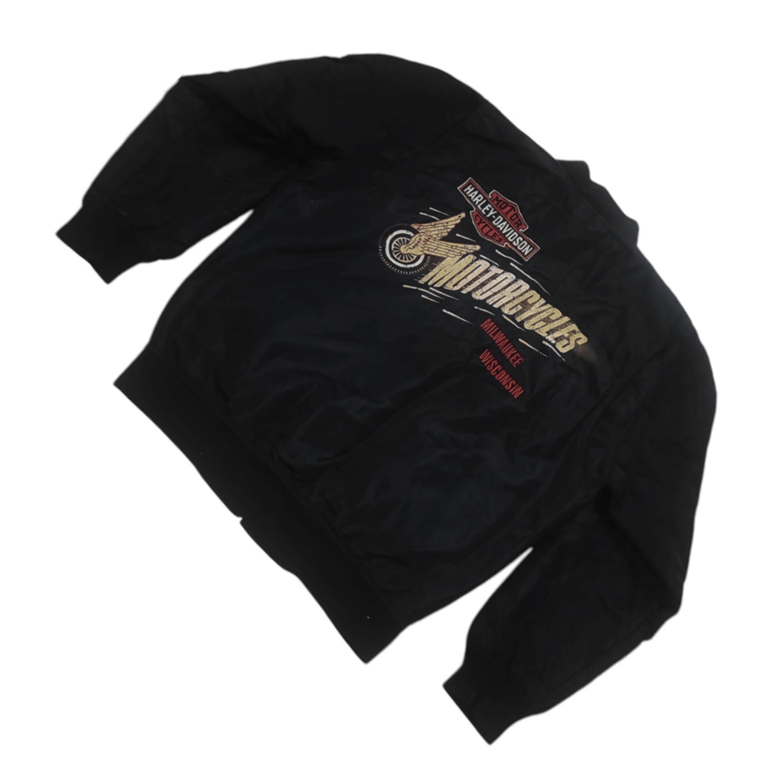 Harley Davidson × Vintage Vintage Harley Davidson Bomber Jacket Size US M / EU 48-50 / 2 - 3 Thumbnail