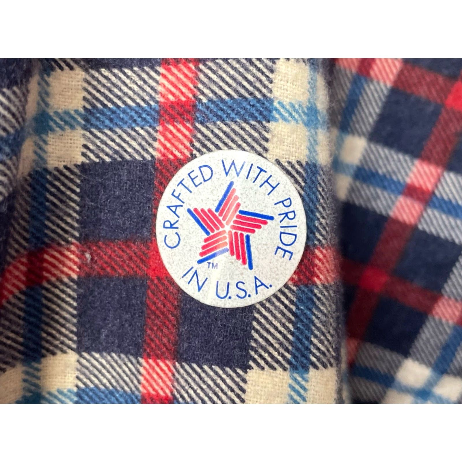 Vintage VINTAGE Five Brother Dakota Plaid Flannel Shirt Mens 3XL Blue USA Deadstock NWT Button-Up Long Sleeve Cotton 80s Size US XXL / EU 58 / 5 - 2 Thumbnail