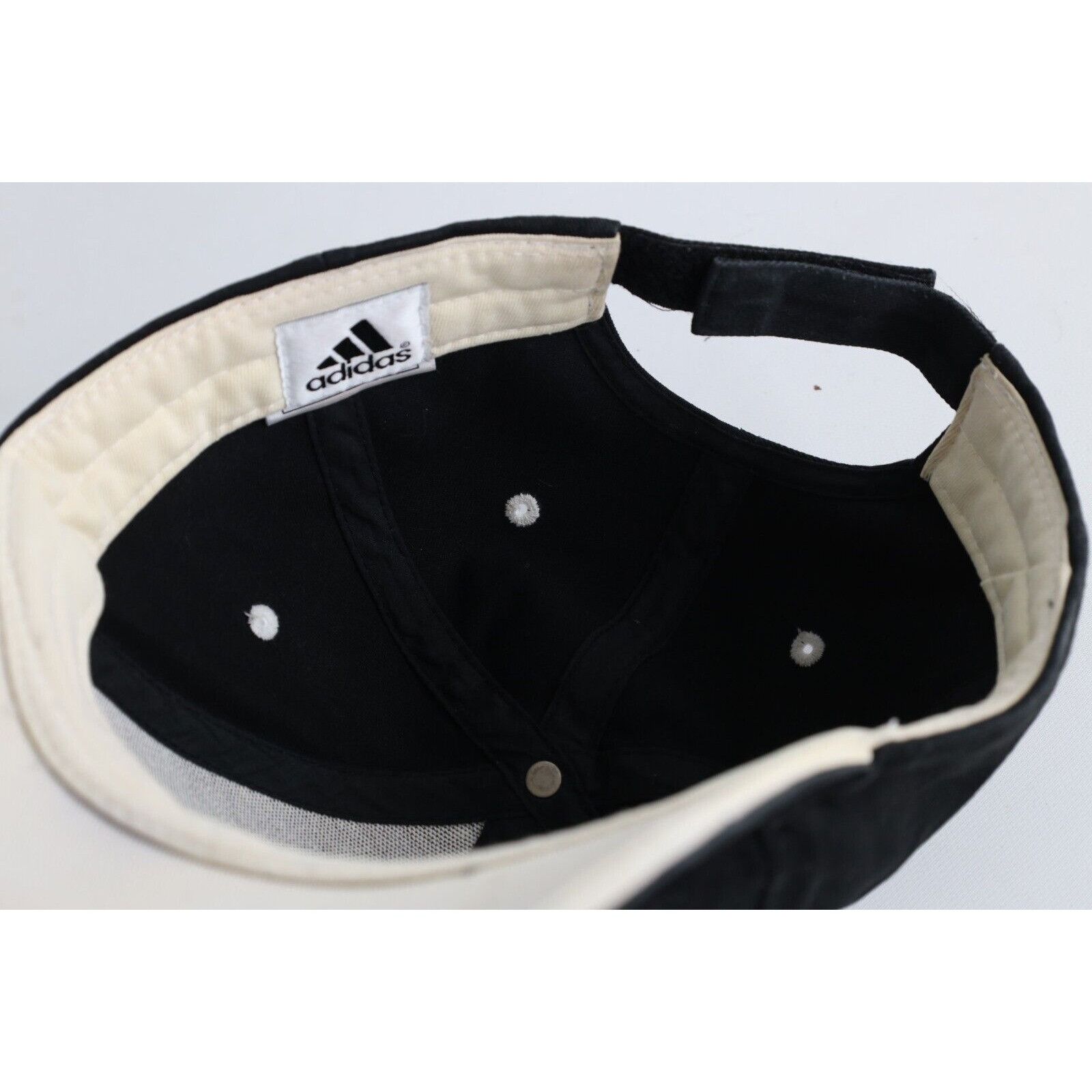 Adidas × Vintage Vintage 90s Y2K Faded Spell Out Block Letter Adidas Hat Cap Size ONE SIZE - 10 Thumbnail
