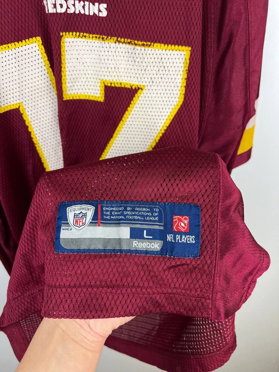 Reebok × Vintage Redskins Campbell Reebok NFL Rugby t-shirts size L Size US L / EU 52-54 / 3 - 6 Thumbnail