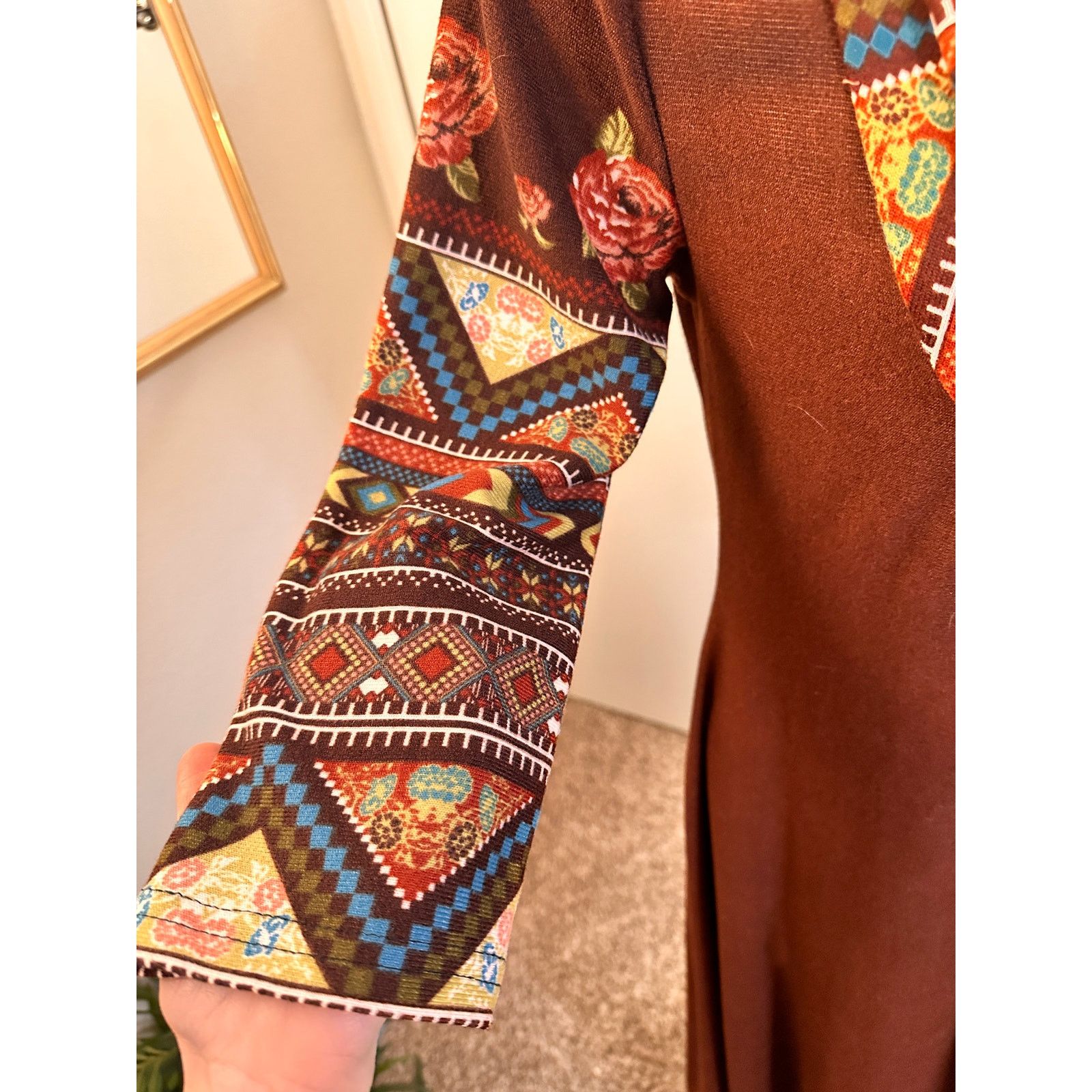 Other Cozy Elegance: Enchanting Long Sweater Dress Size S / US 4 / IT 40 - 3 Thumbnail