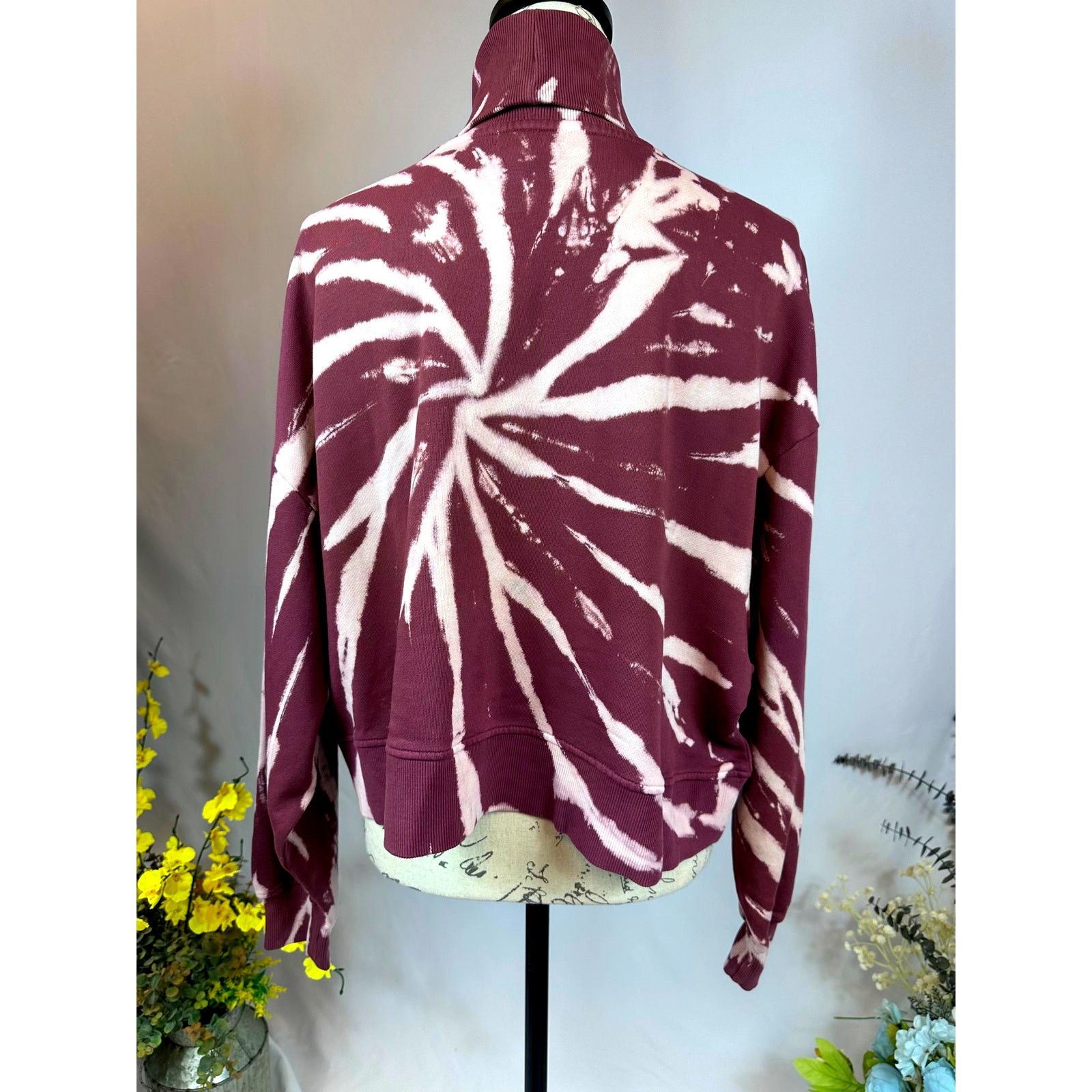 Other 525 America Turtleneck Sweater Dropped Shoulder Maroon L Size L / US 10 / IT 46 - 9 Thumbnail