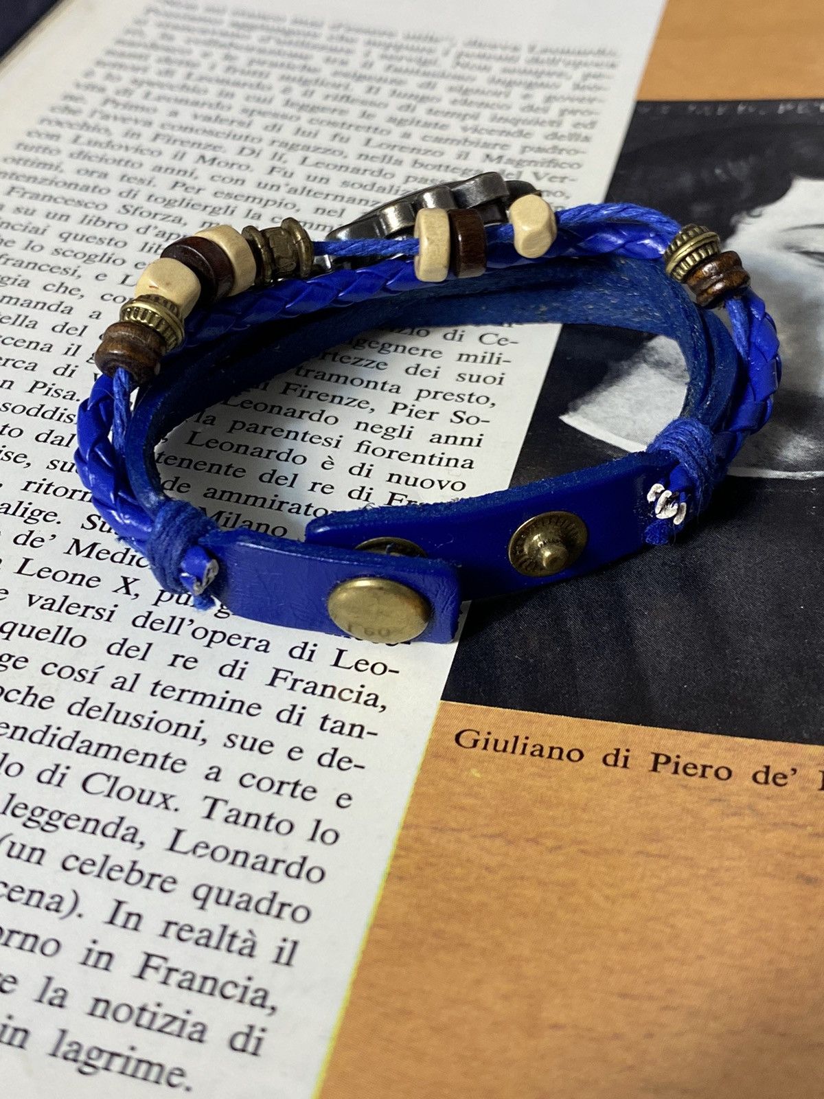Jewelry Blue Boho Bracelet Watch with Butterfly Charm Size ONE SIZE - 4 Thumbnail