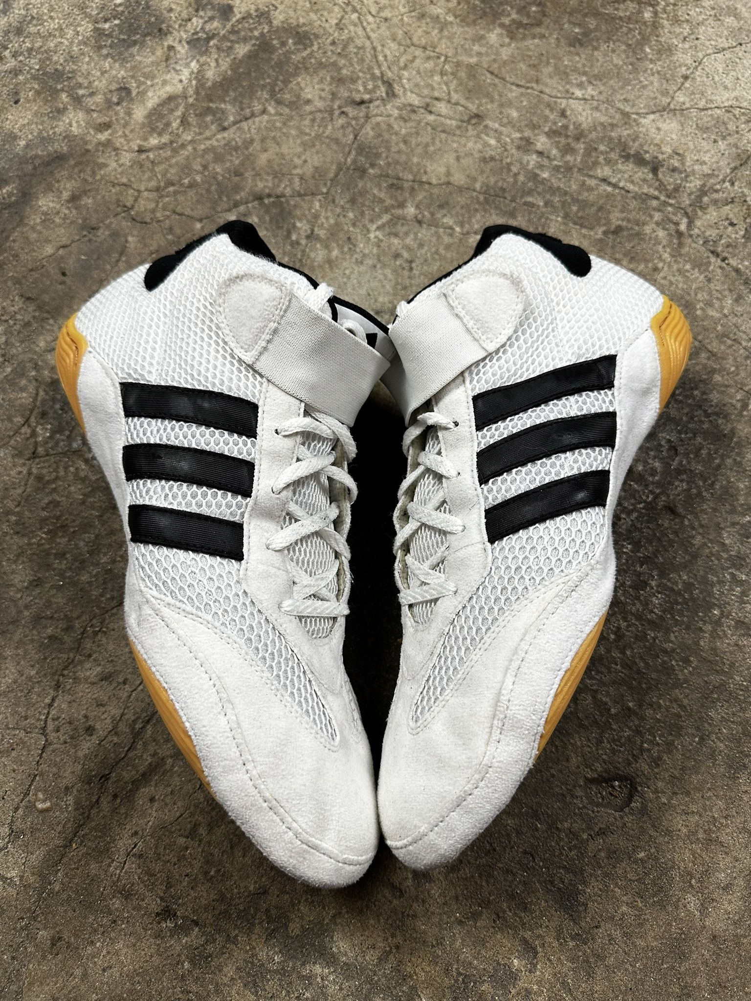 Adidas 2000s Adidas Boxing Wreslintg Biker Hi Y2k Boots 00s Size US 10.5 / EU 43-44 - 3 Thumbnail