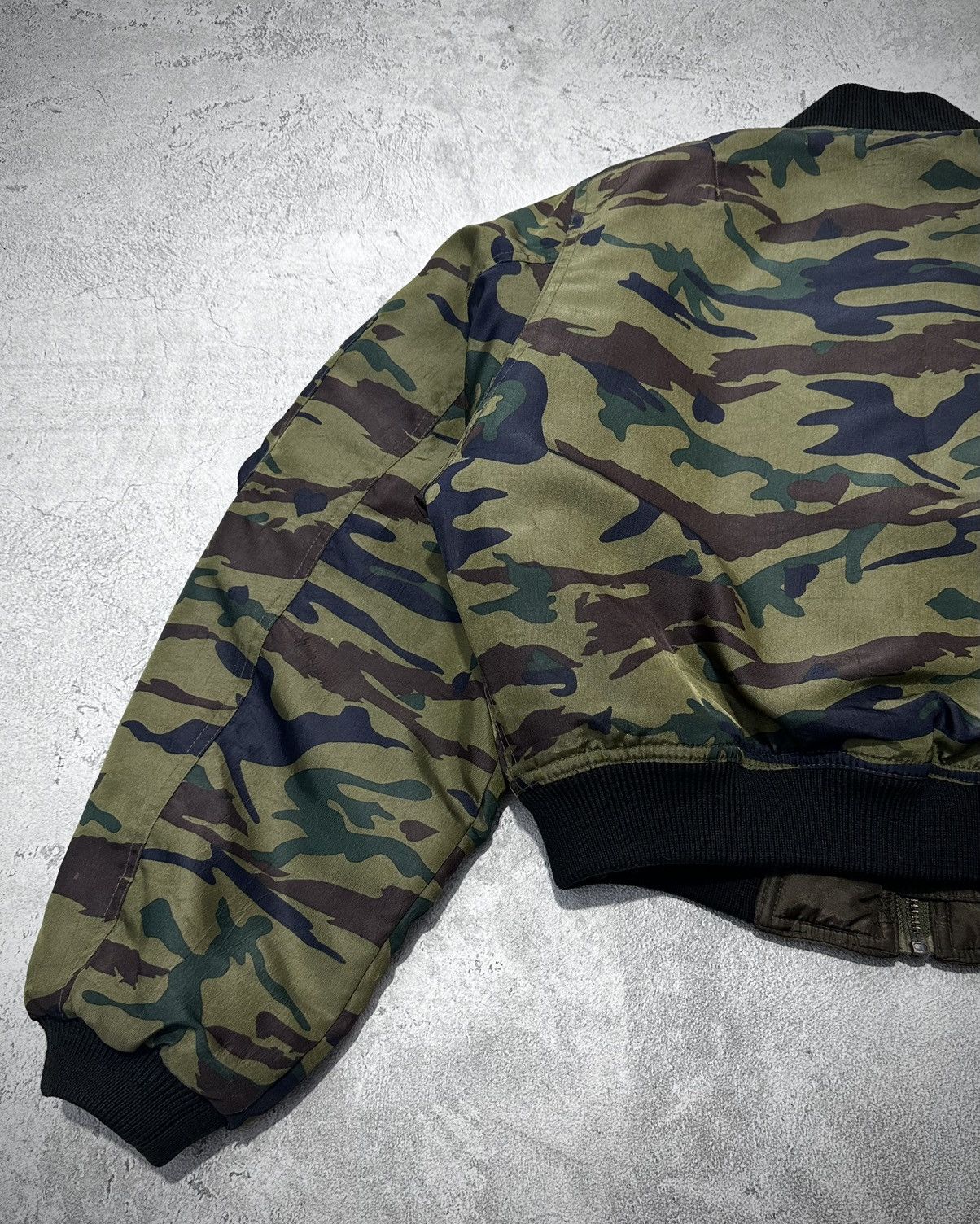 Jean Paul Gaultier Jean Paul Gaultier Heart Camo Bomber Jacket Size US XS / EU 42 / 0 - 12 Thumbnail
