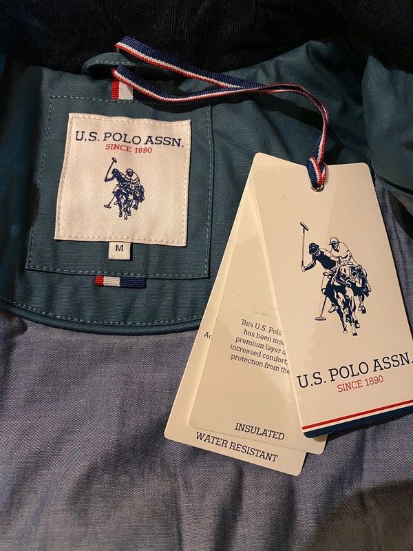 U.S. Polo Assn. Men’s quilted jacket by U.S. Polo Assn. brand new with tags. Size US M / EU 48-50 / 2 - 4 Thumbnail