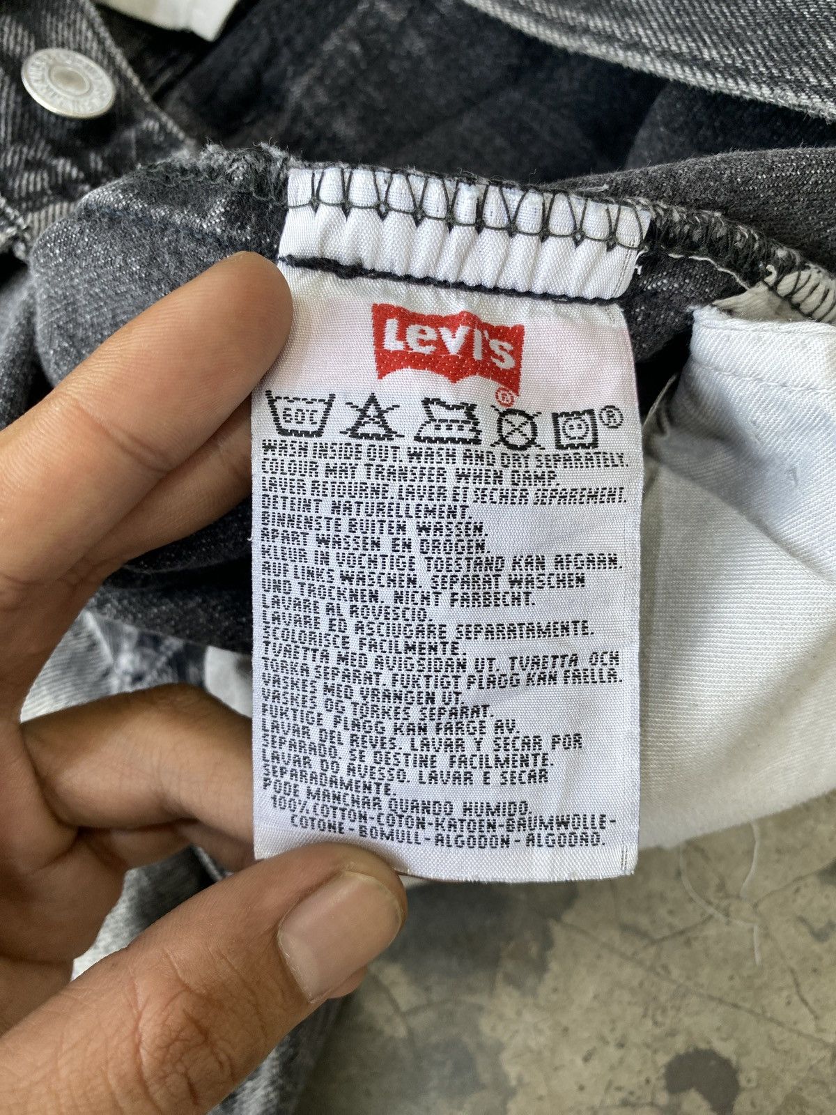 Levi's Vintage🔥Levi’s 501 Over Design Creation By Kousuke Matsui Size US 28 / EU 44 - 12 Thumbnail