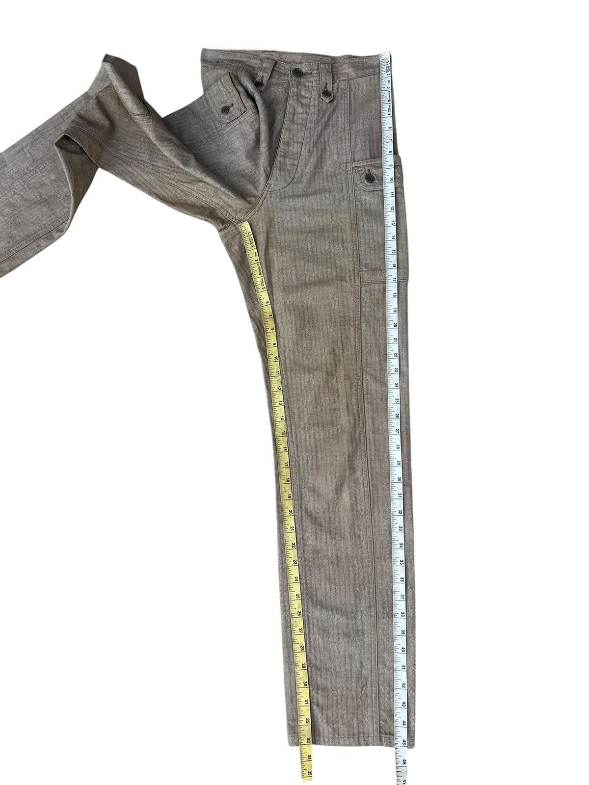 Full Count & Co. Vintage Full Count Japan Dirty Mud Stains HBT Trouser Pant Size US 28 / EU 44 - 6 Thumbnail